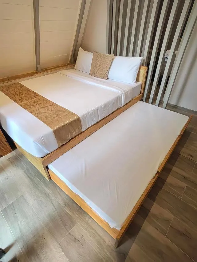 Bed in The Zen Villas Resort