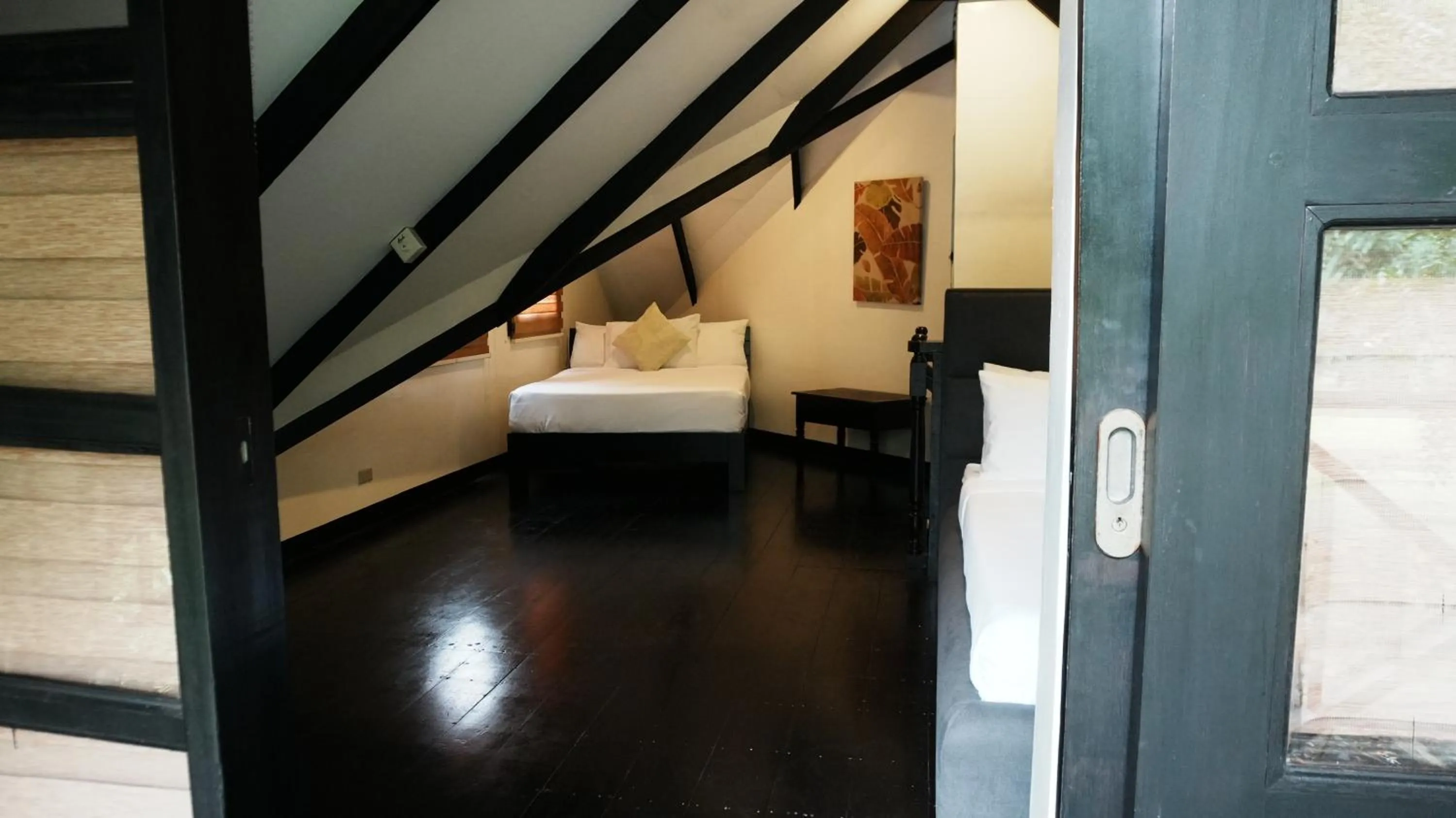 Bed in The Zen Villas Resort