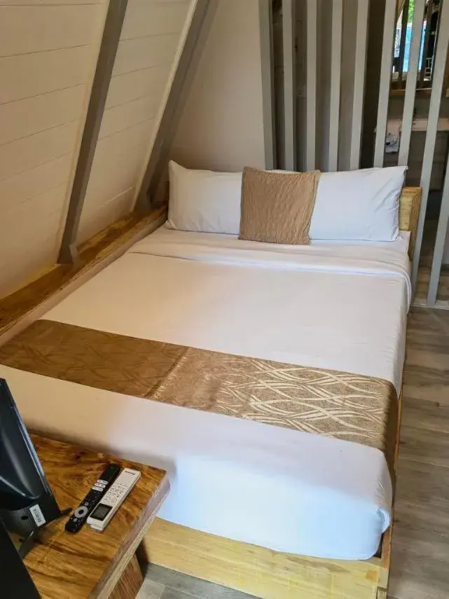 Bed in The Zen Villas Resort Bed in The Zen Villas Resort