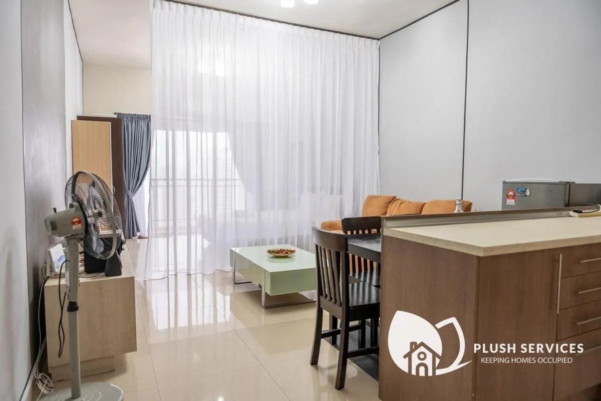 Dining area in Windsor Tower Sri Hartamas by Plush
