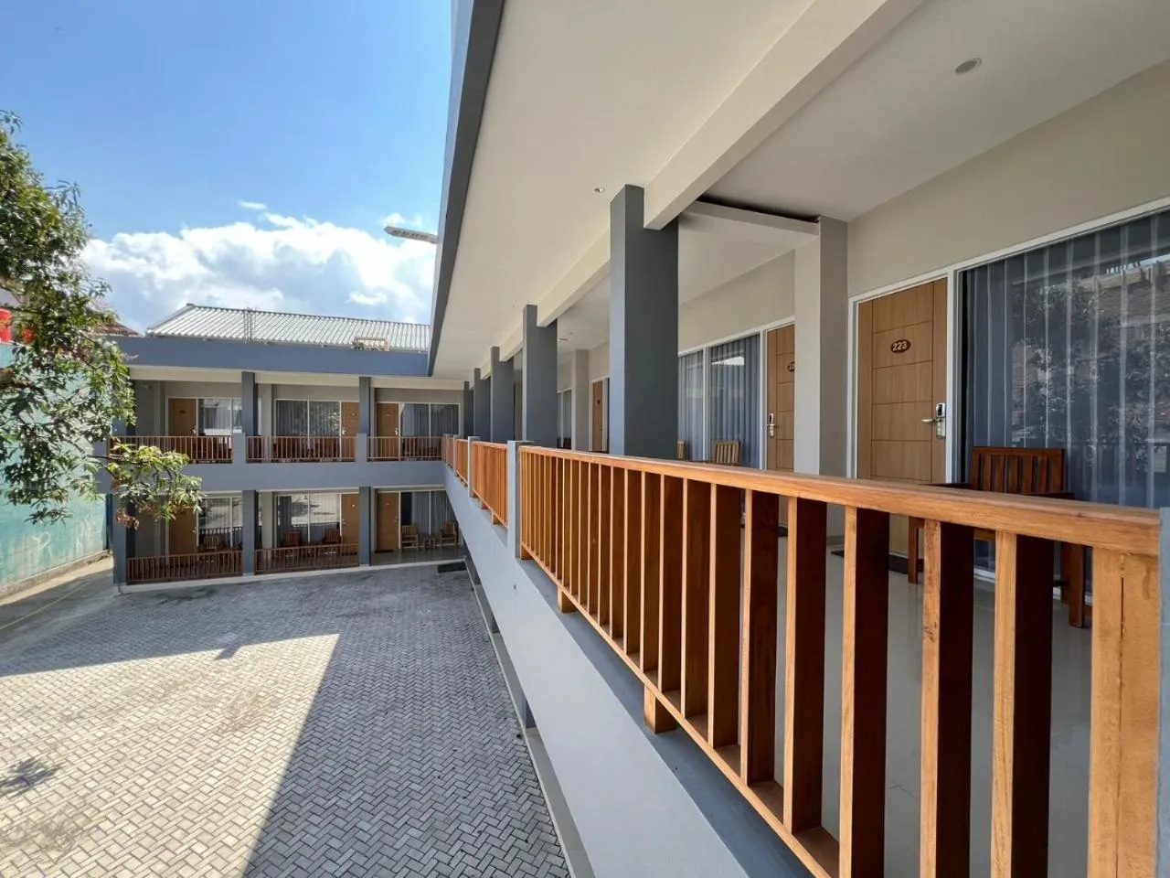 Balcony/Terrace in Hotel Century Pangandaran