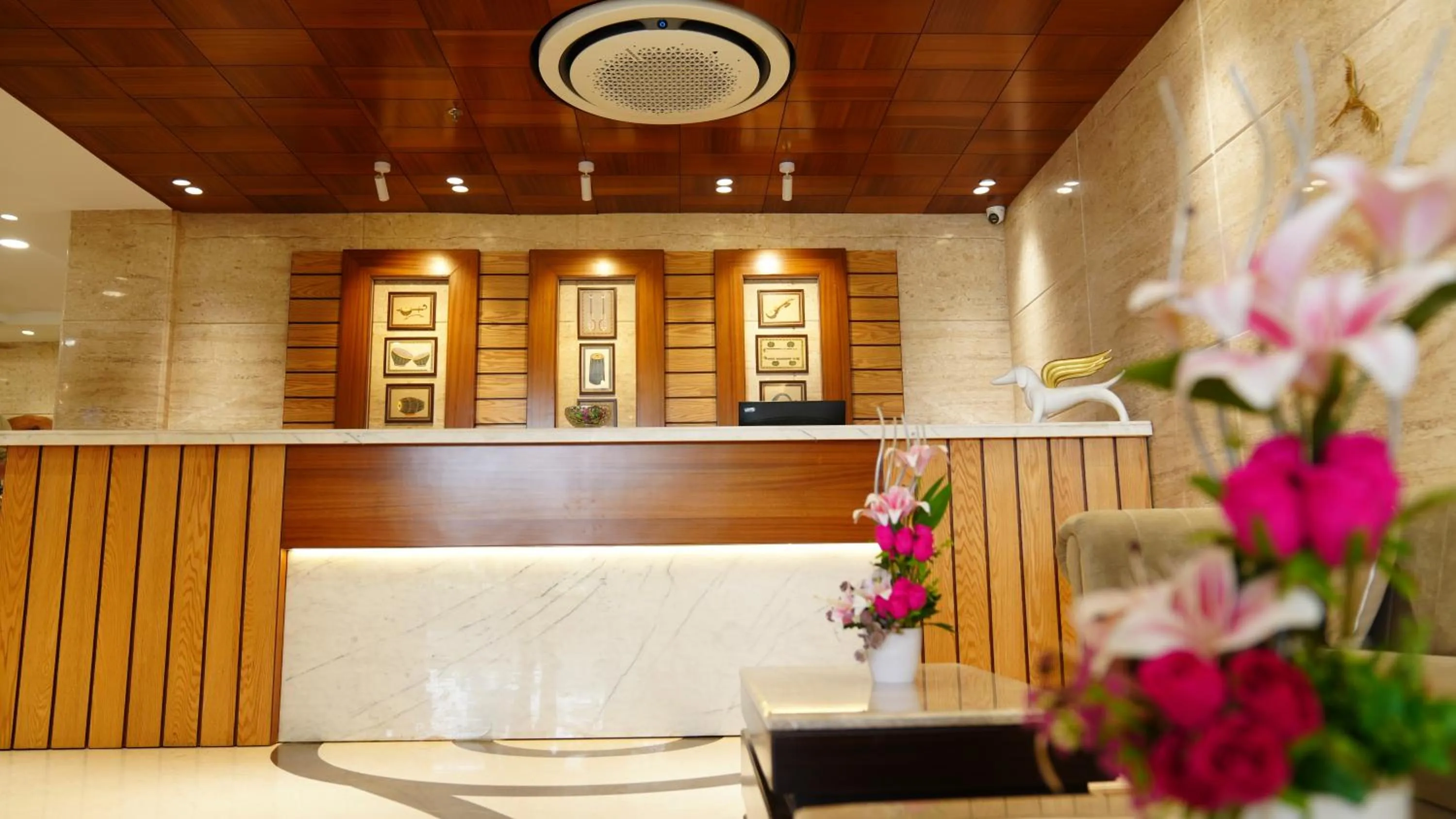 Lobby or reception in Indore International Convention Center