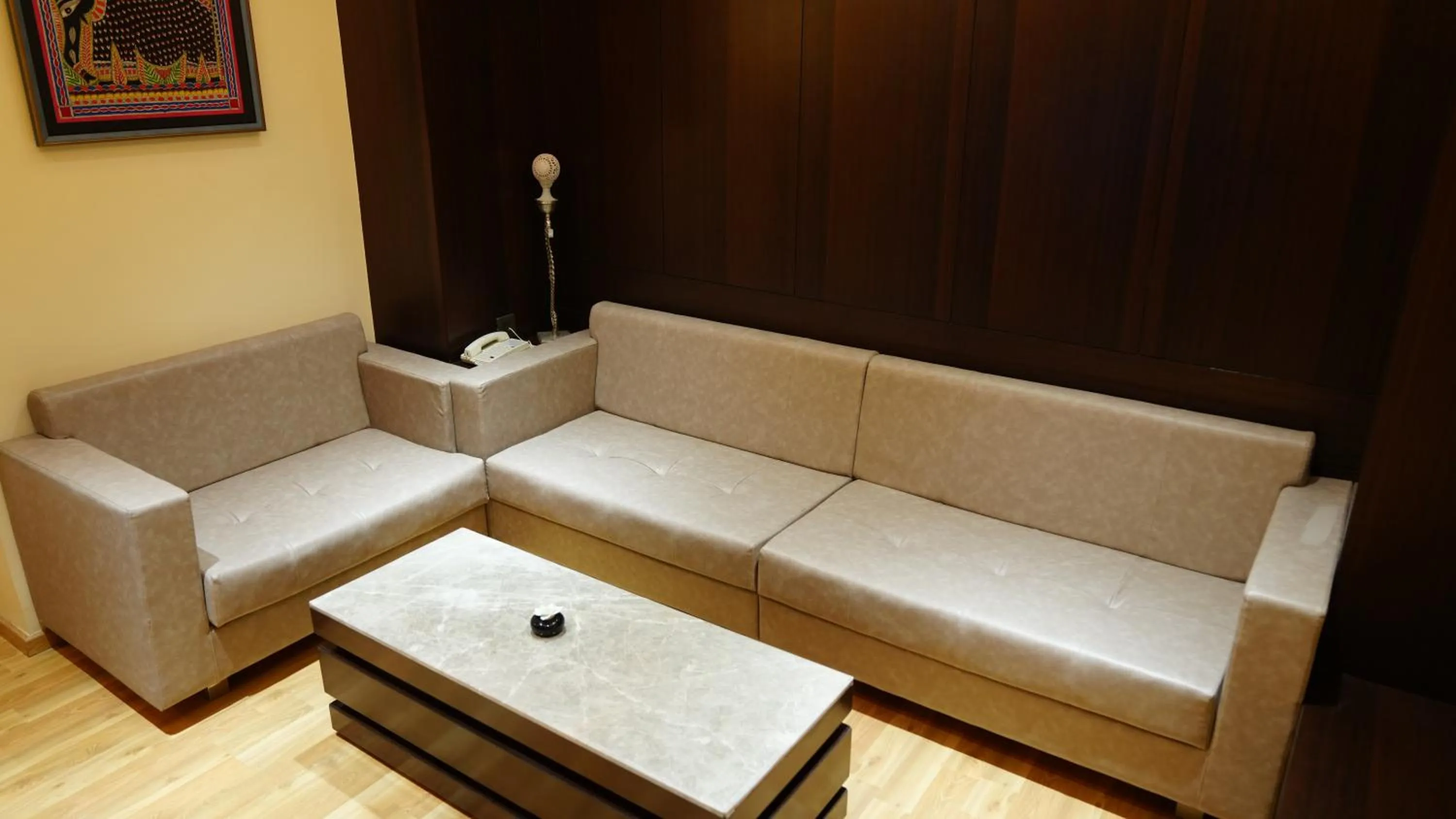 Seating area in Indore International Convention Center