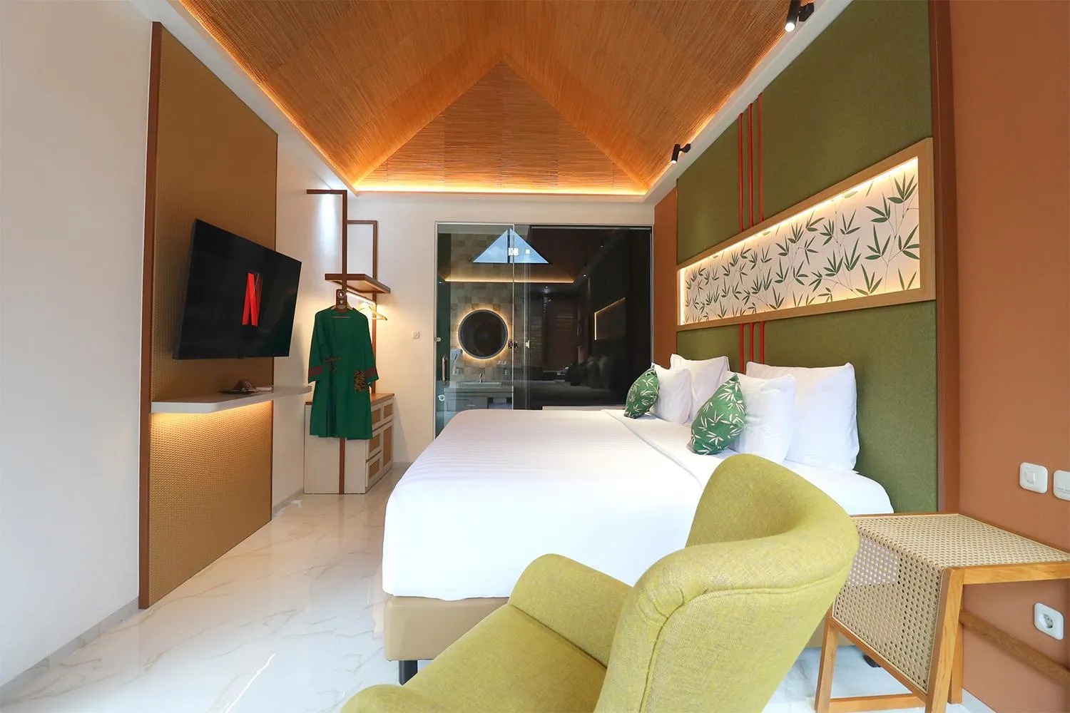 Bedroom, Bed in Moritz Hill Borobudur Resorts & Spa