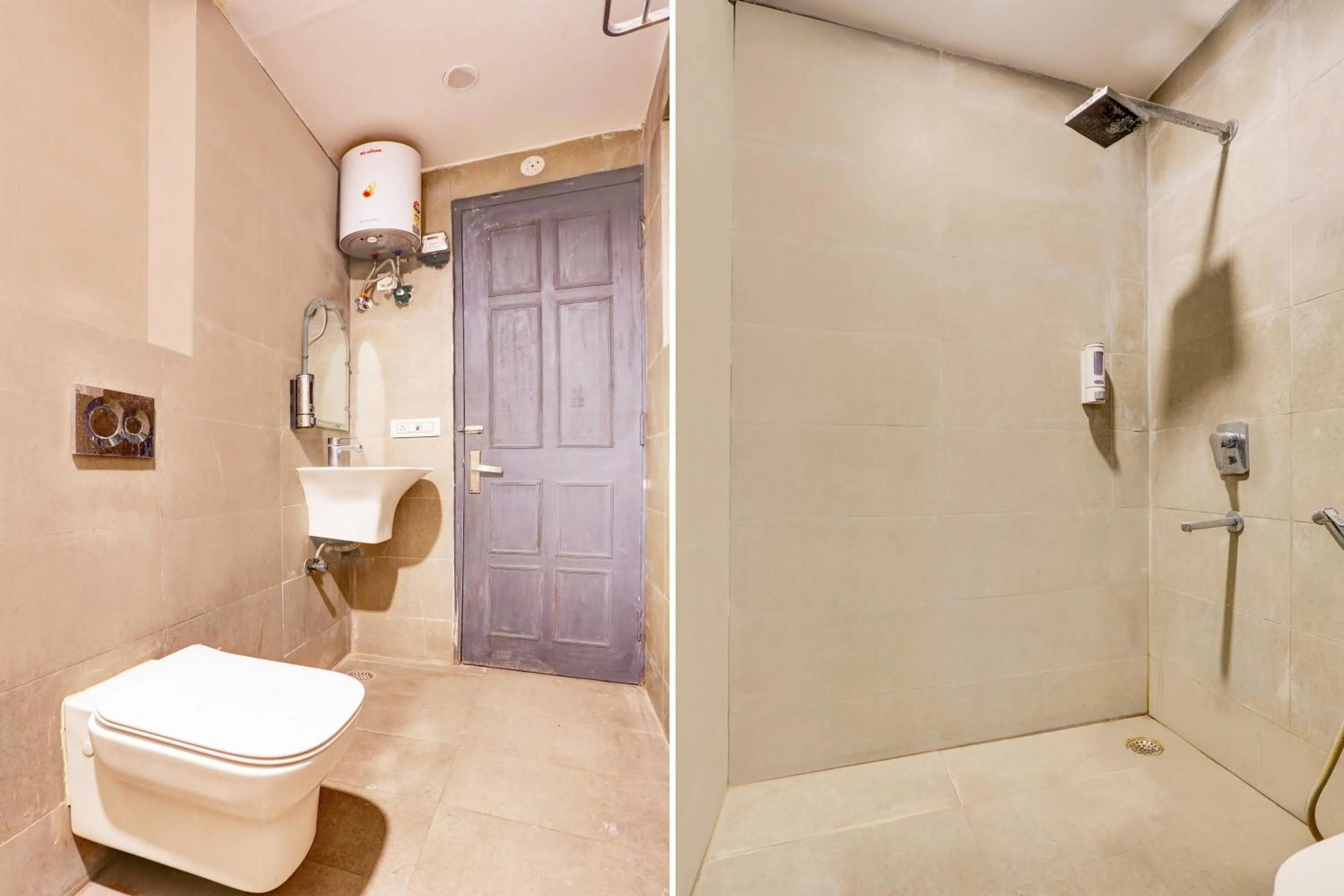 Bathroom in Super Hotel O Near Uttam Nagar East Metro