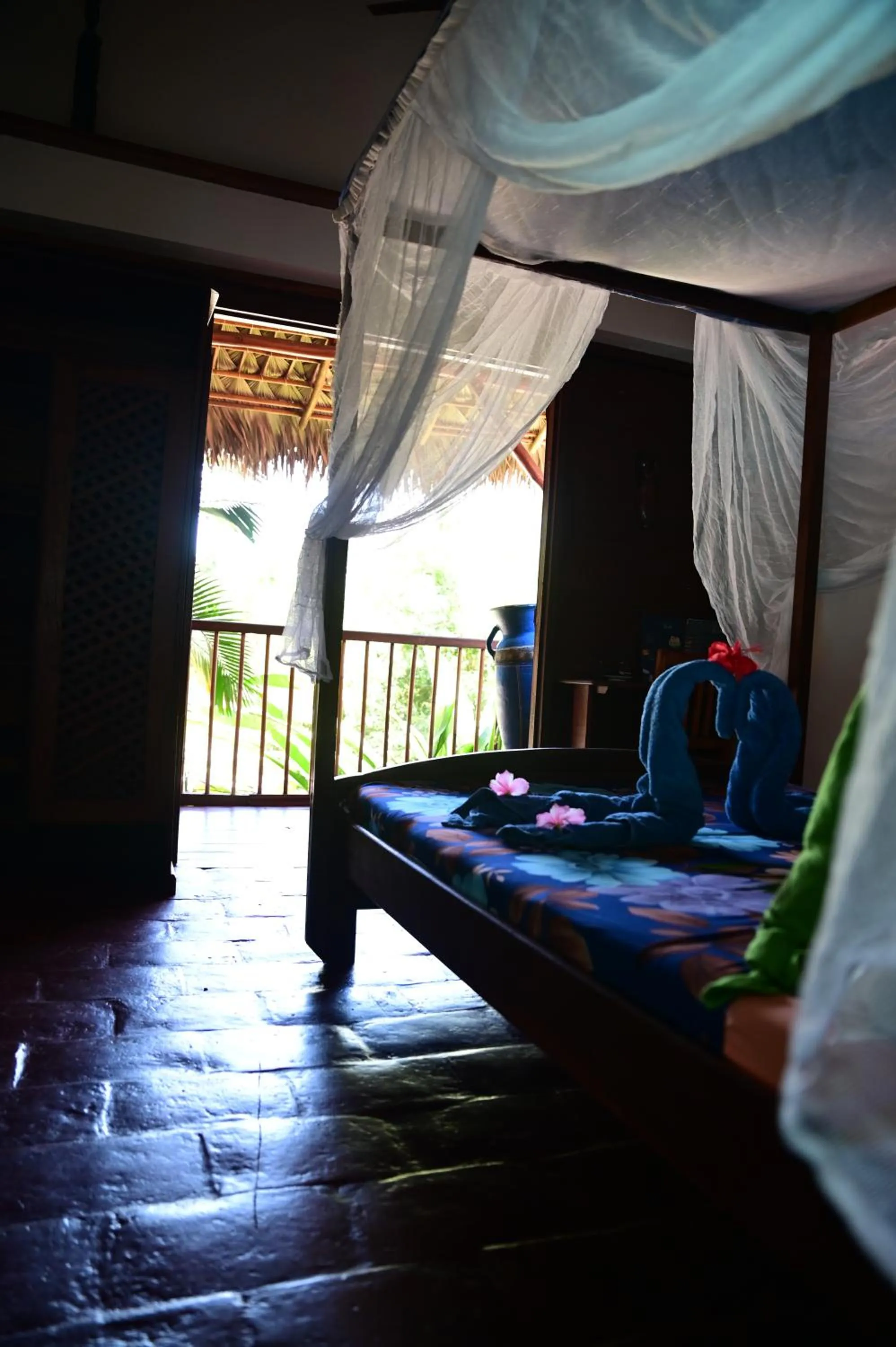 Bed in Hotel Les Boucaniers