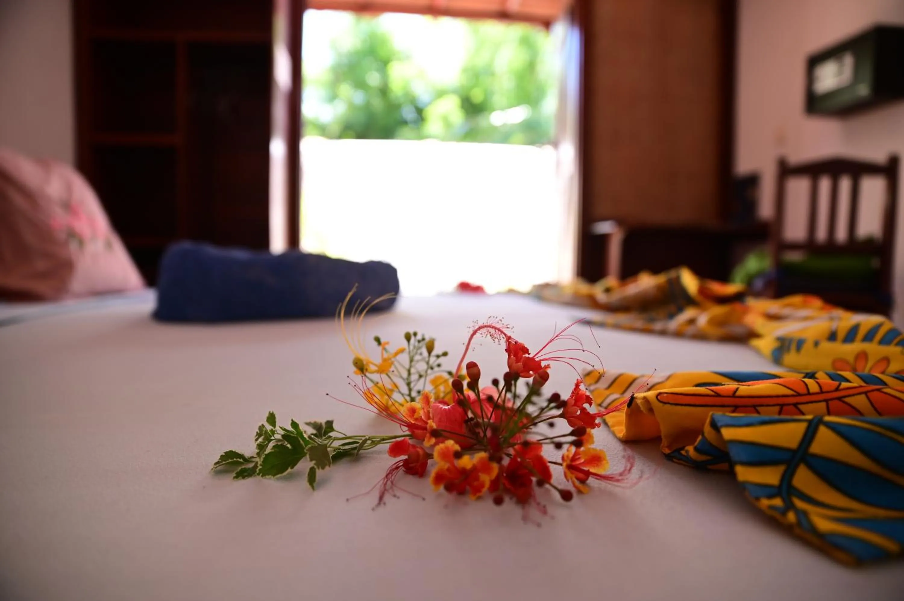 Bed in Hotel Les Boucaniers