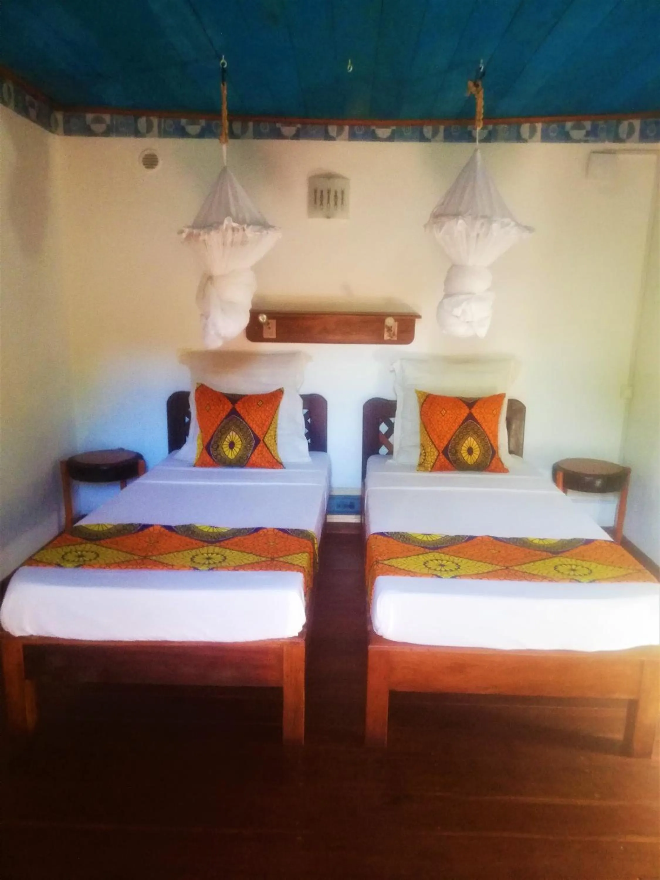 Bed in Hotel Les Boucaniers