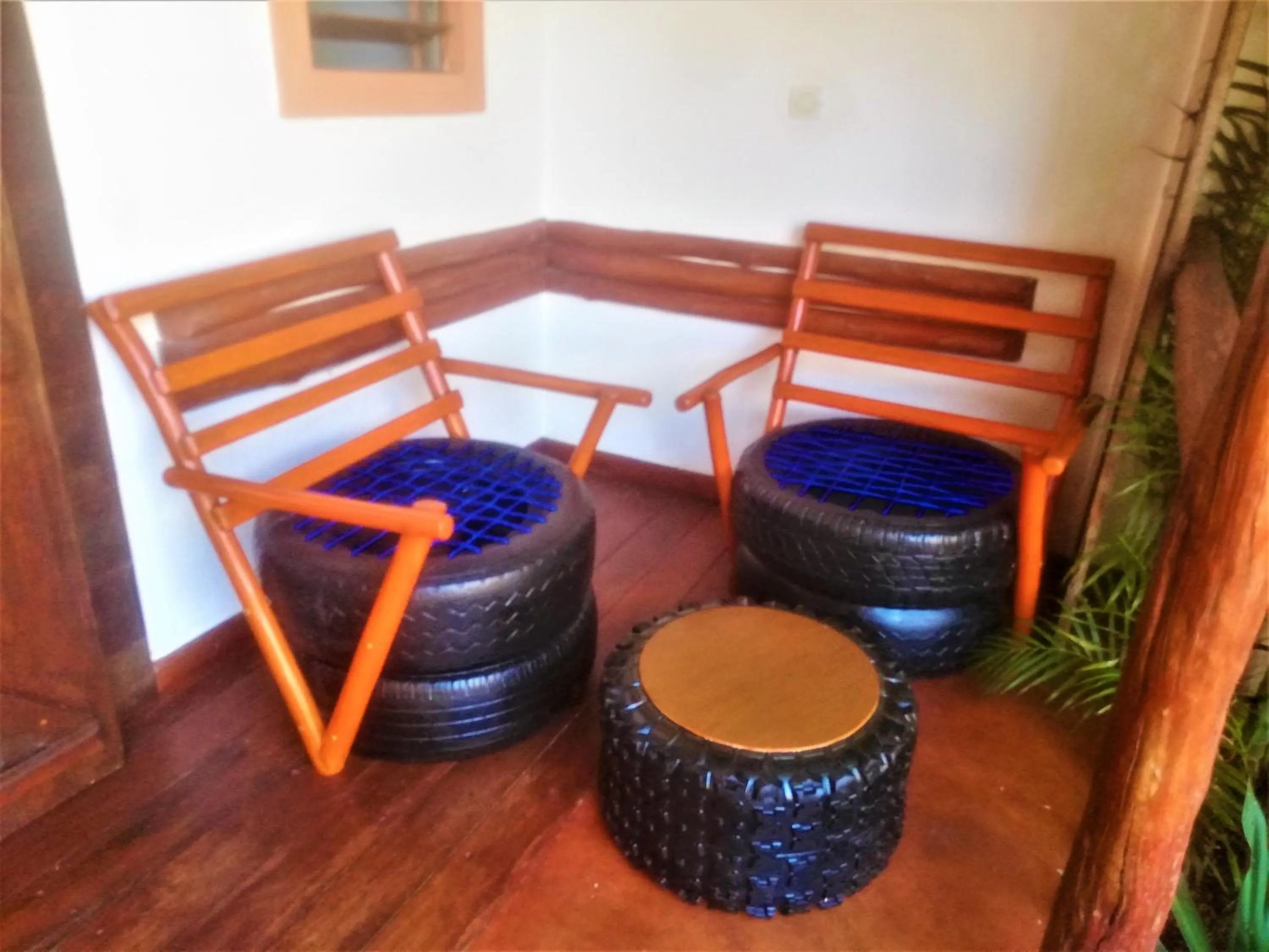 Patio in Hotel Les Boucaniers