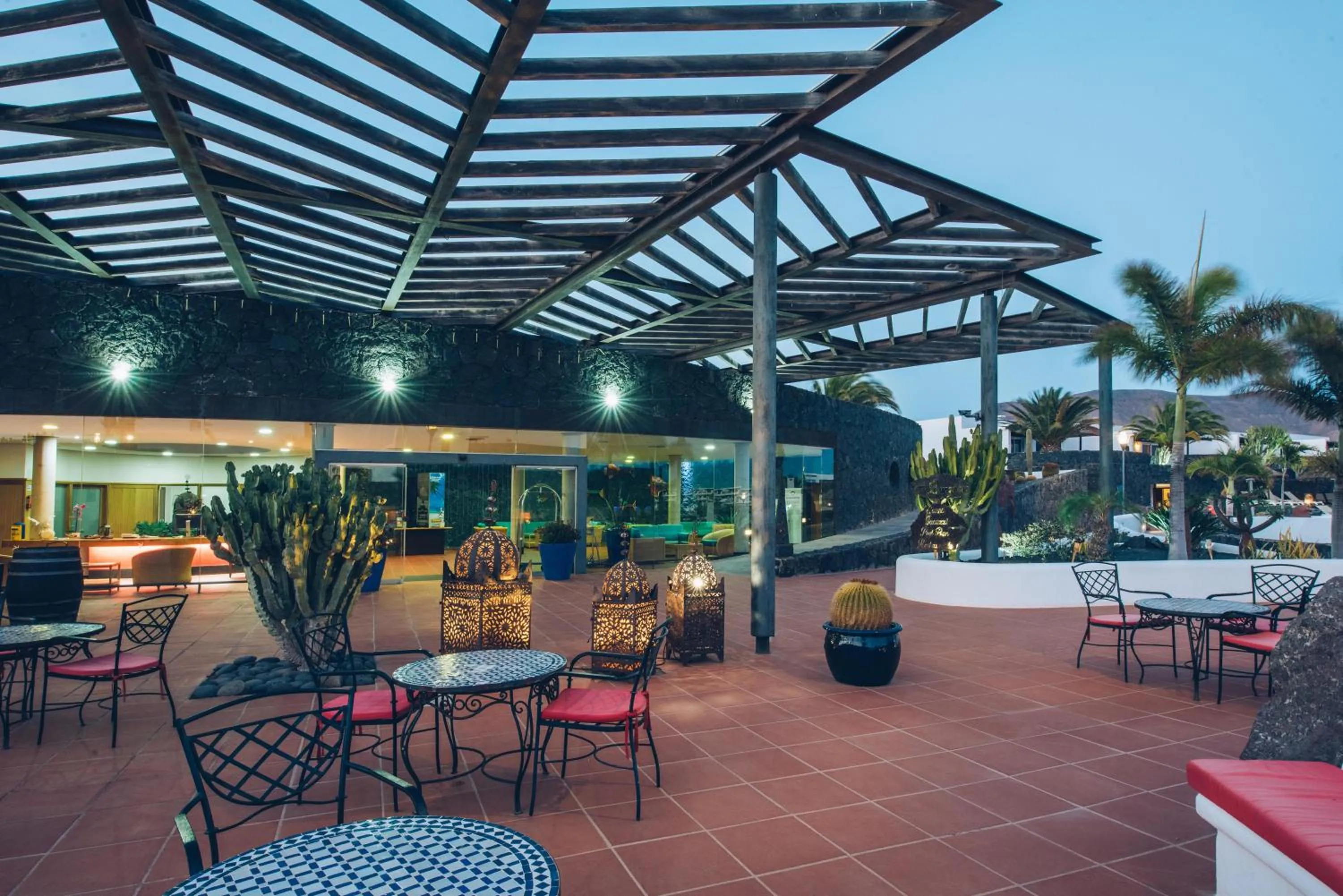 Lobby or reception in Dream Bocayna Village