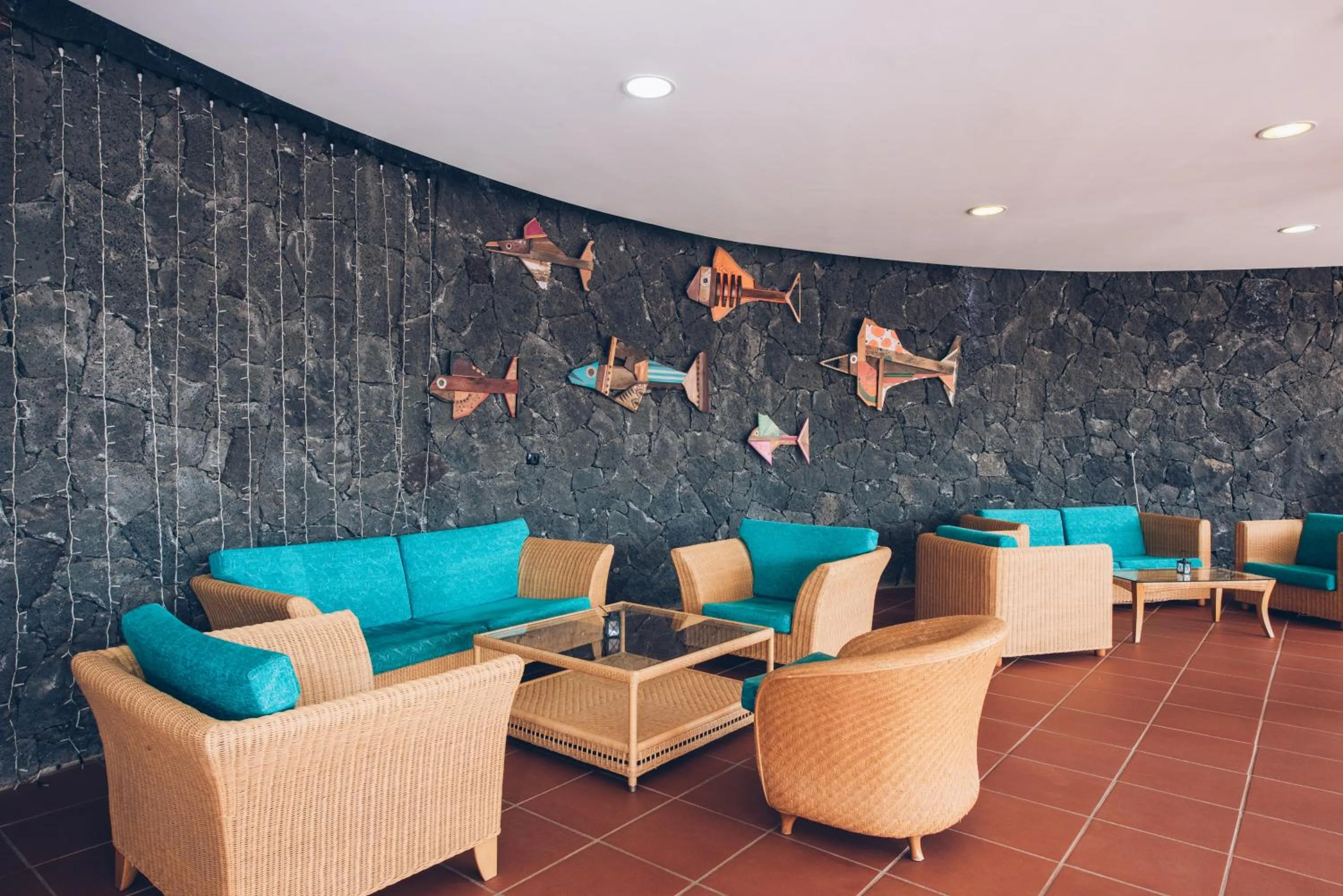 Lobby or reception in Dream Bocayna Village