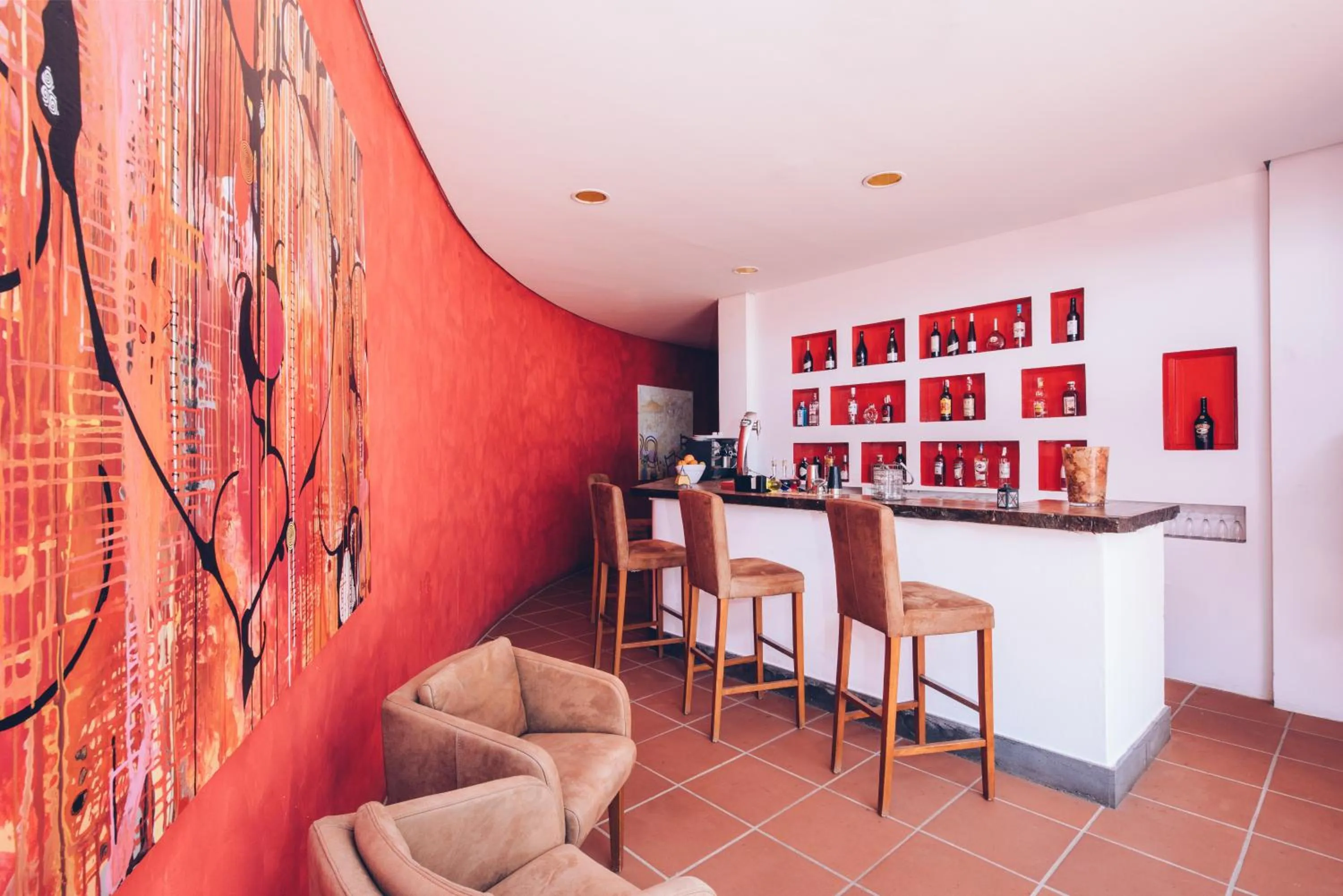 Lounge or bar in Dream Bocayna Village