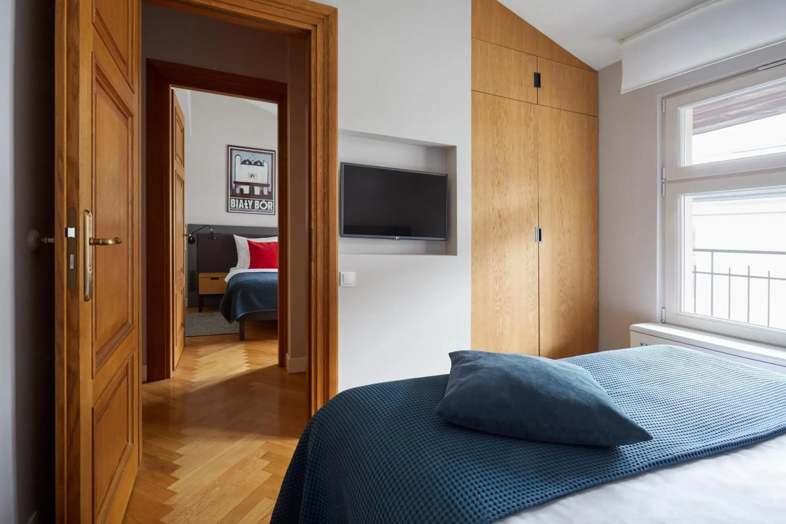 Bed in STRADONIA Serviced Apartments Bed in STRADONIA Serviced Apartments