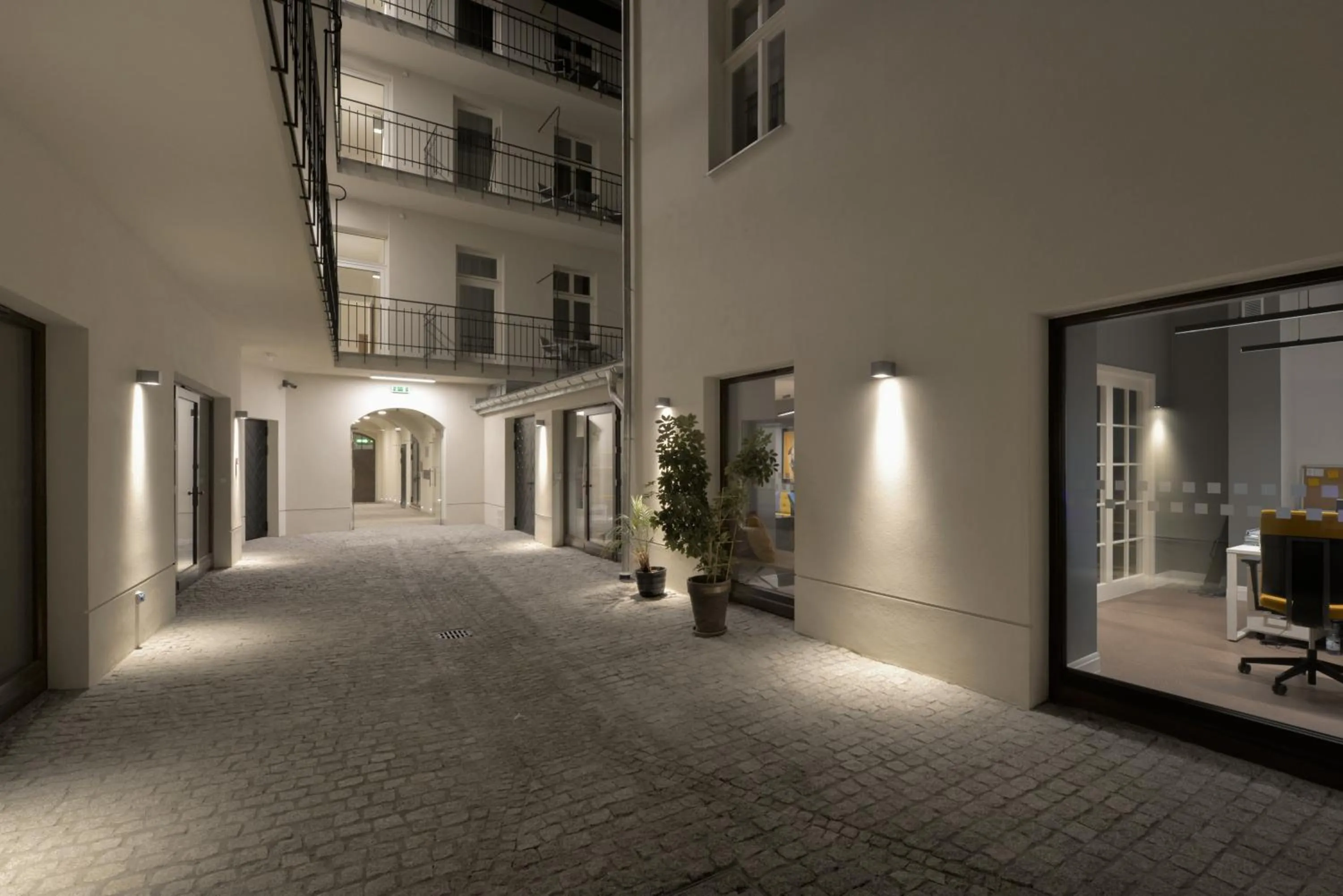 Patio in STRADONIA Serviced Apartments