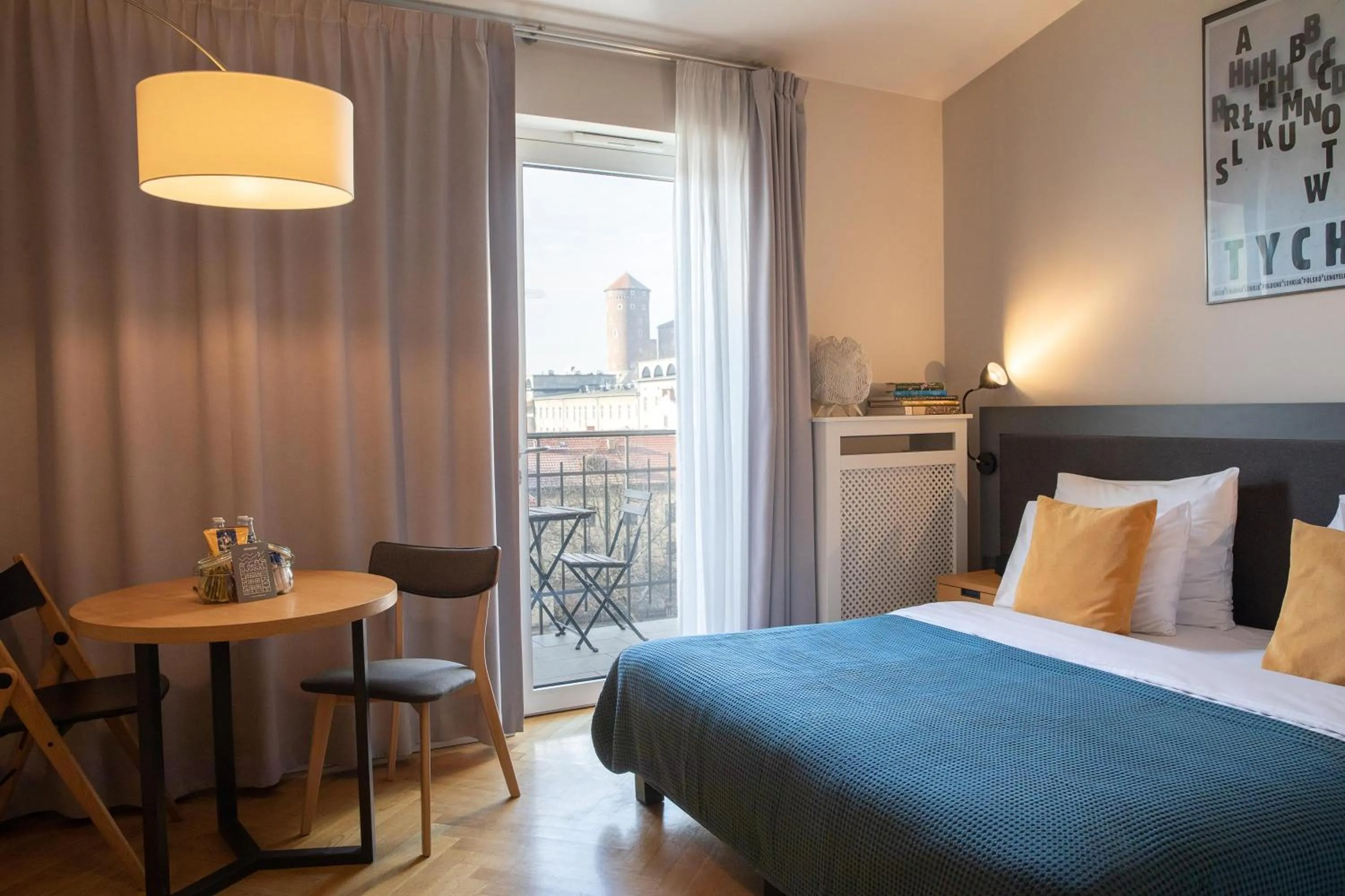 View (from property/room), Bed in STRADONIA Serviced Apartments