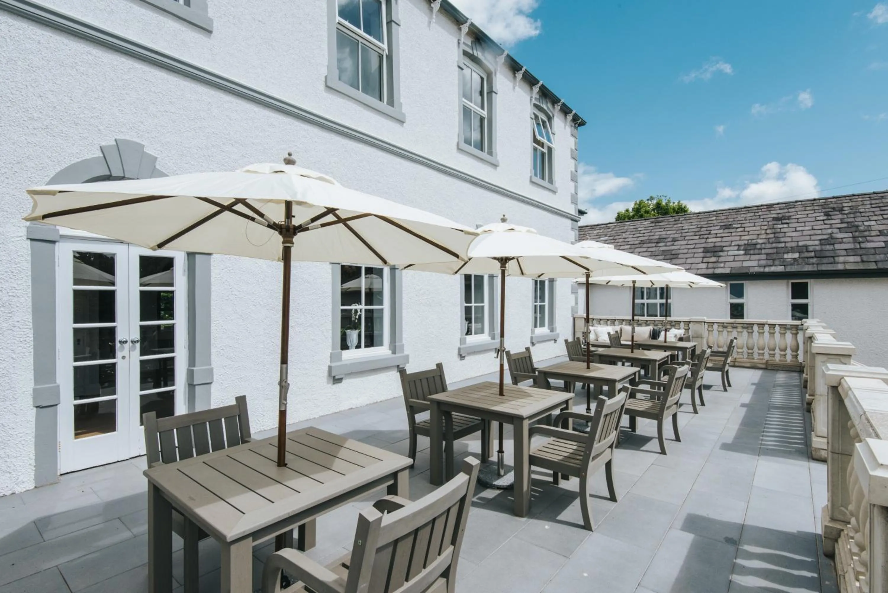 Patio in Cartmel Old Grammar