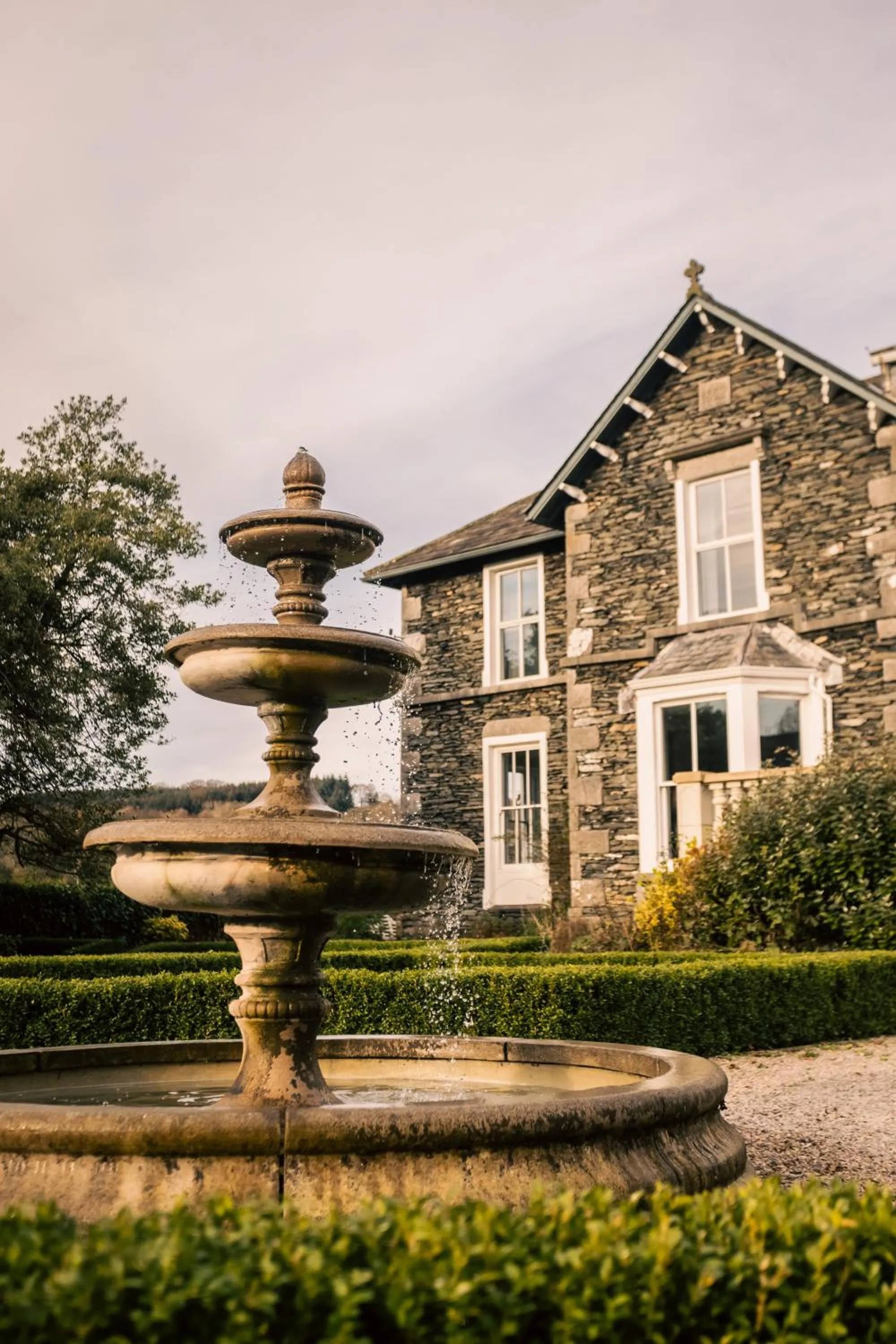 Garden in Cartmel Old Grammar