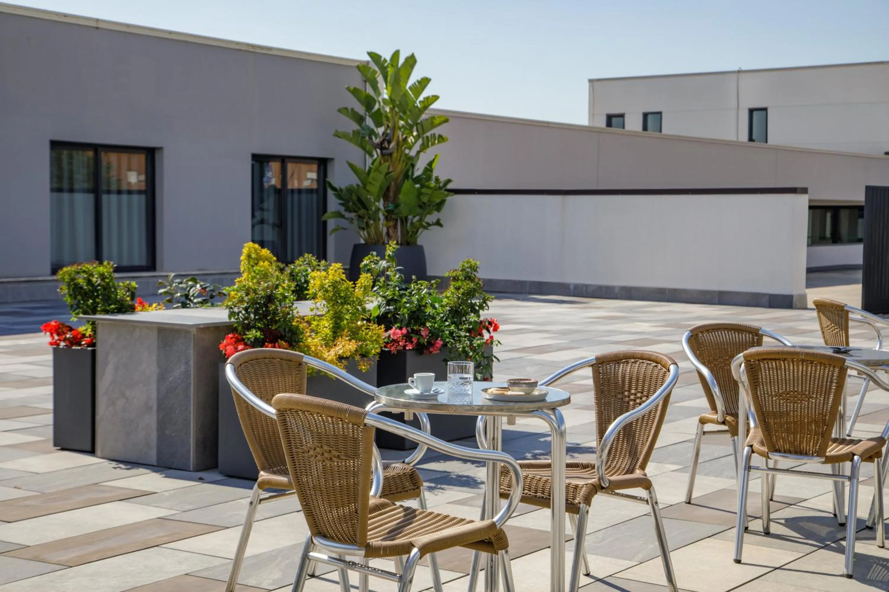 Property building in Simon Hotel Aprilia