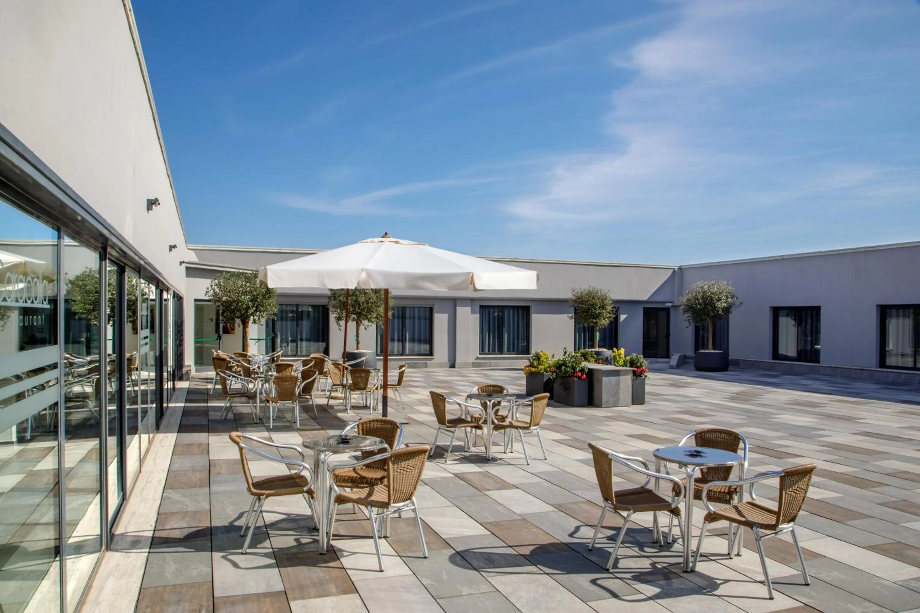 Property building in Simon Hotel Aprilia