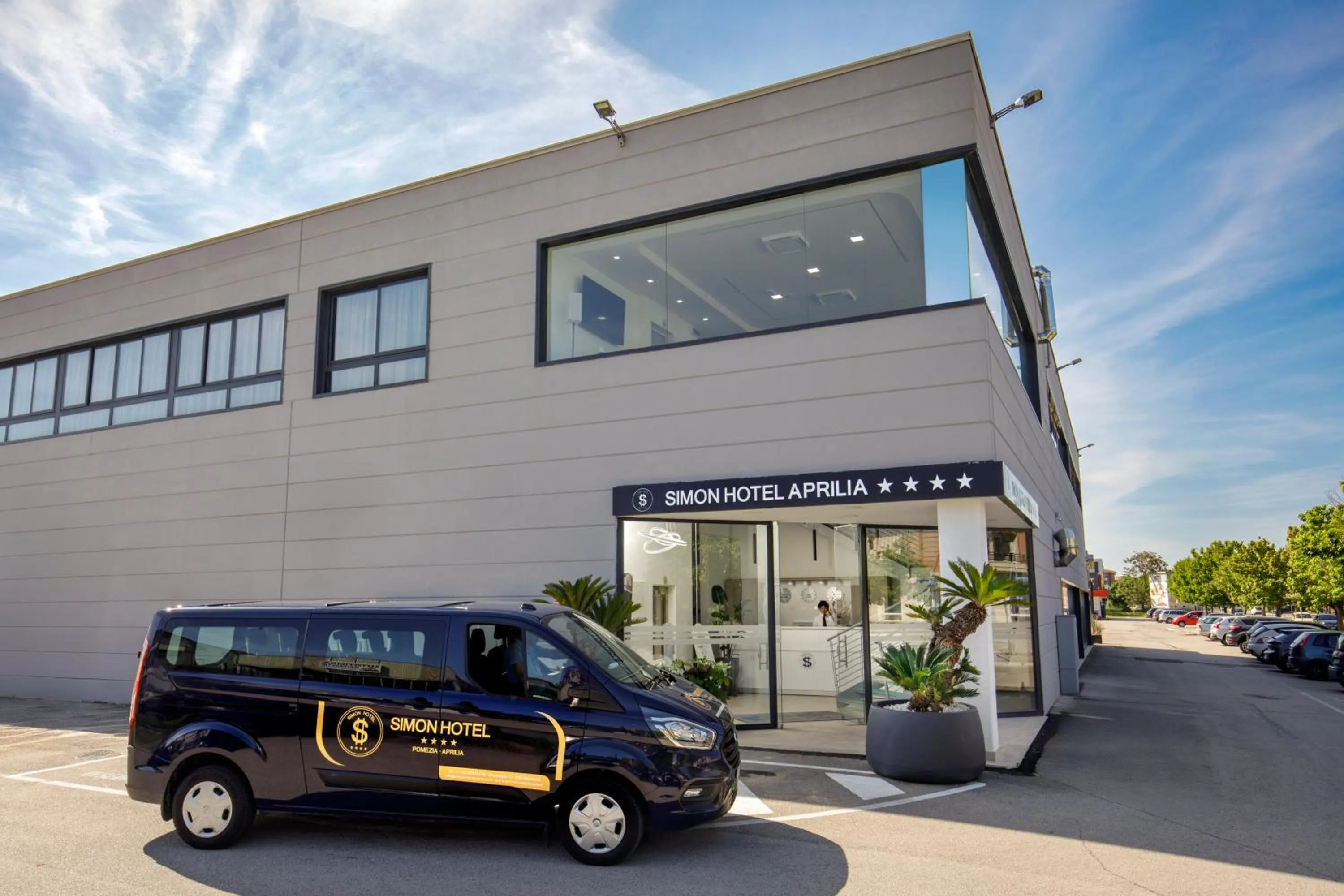 Property building in Simon Hotel Aprilia