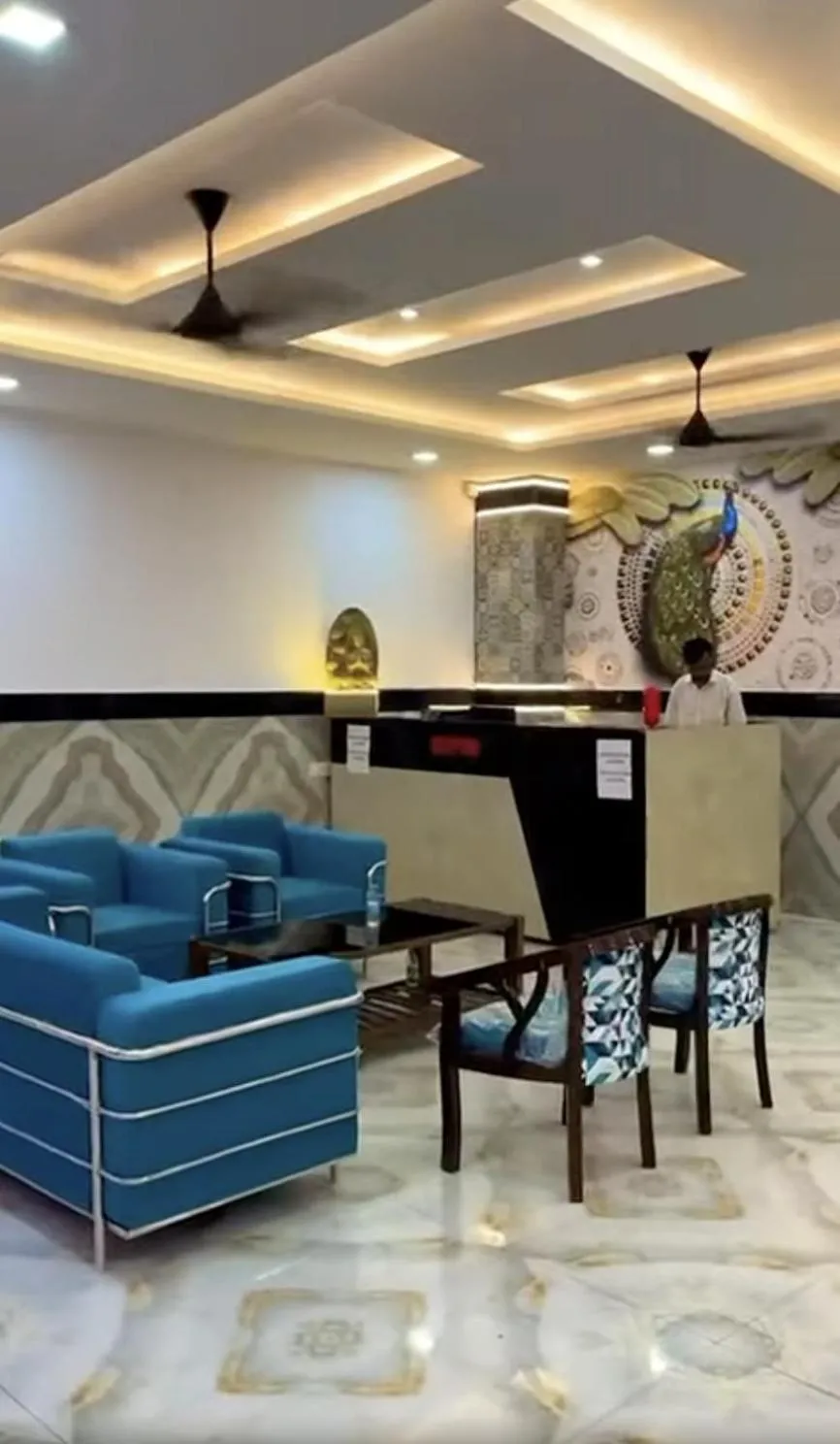 Lobby or reception in Blue Sky Hotels and Banquet