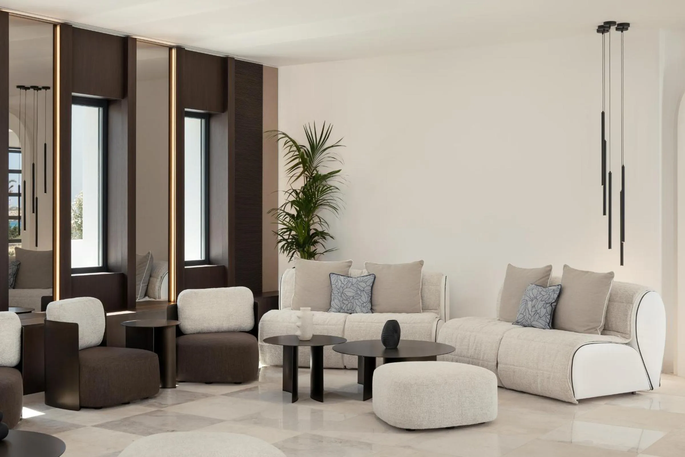 Lobby or reception in Vione Paros