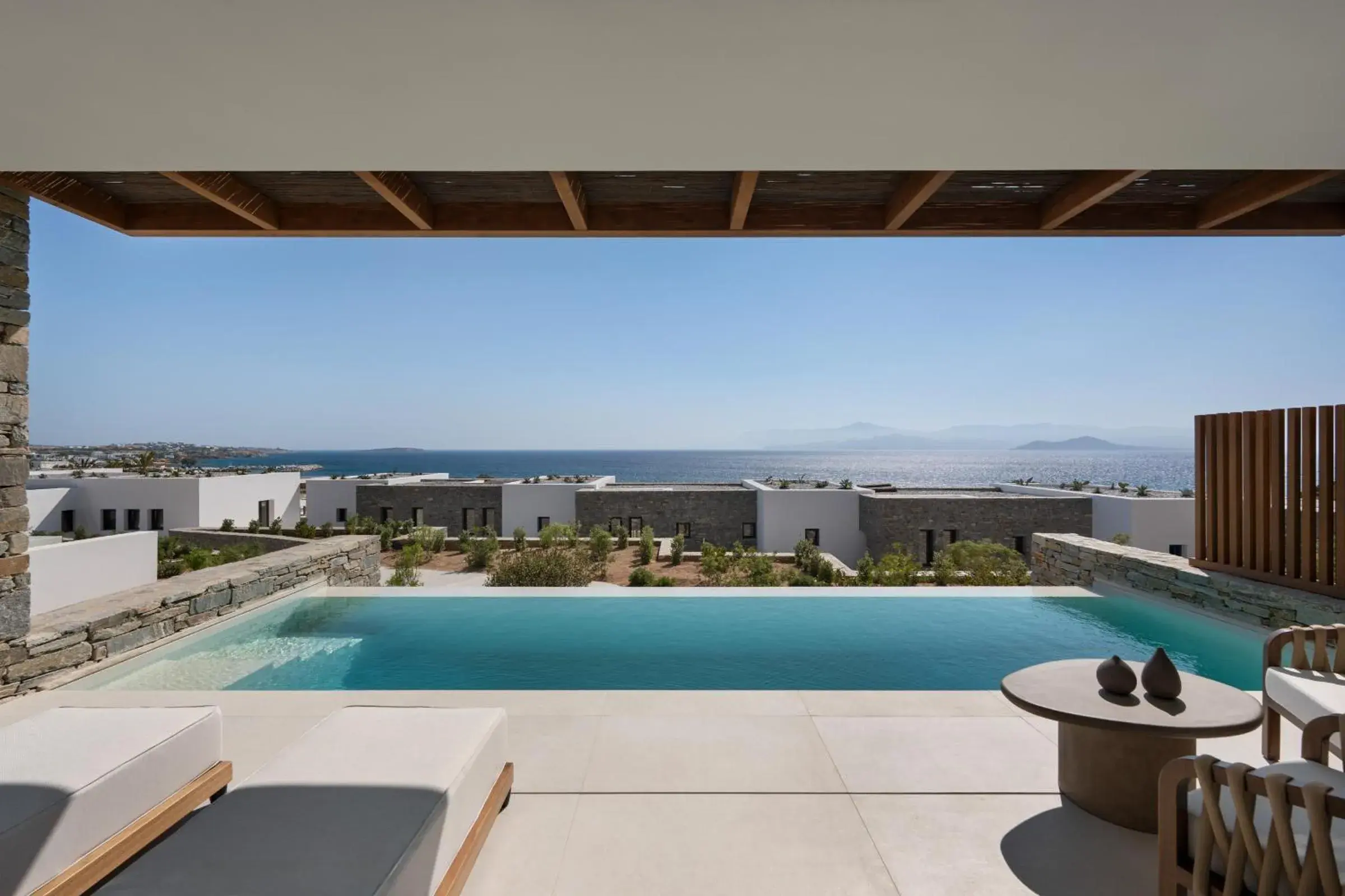 One Bedroom Suite With Private Pool & Sea View in Vione Paros One Bedroom Suite With Private Pool & Sea View in Vione Paros