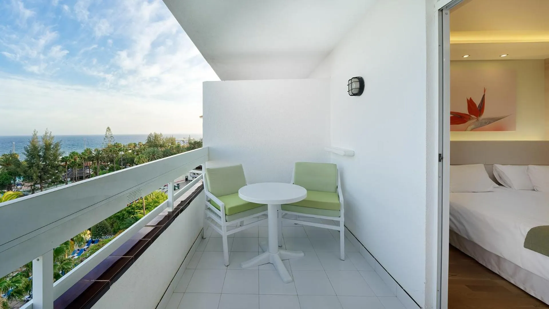 Balcony/Terrace, Bed in Bull Costa Canaria & SPA - Only Adults