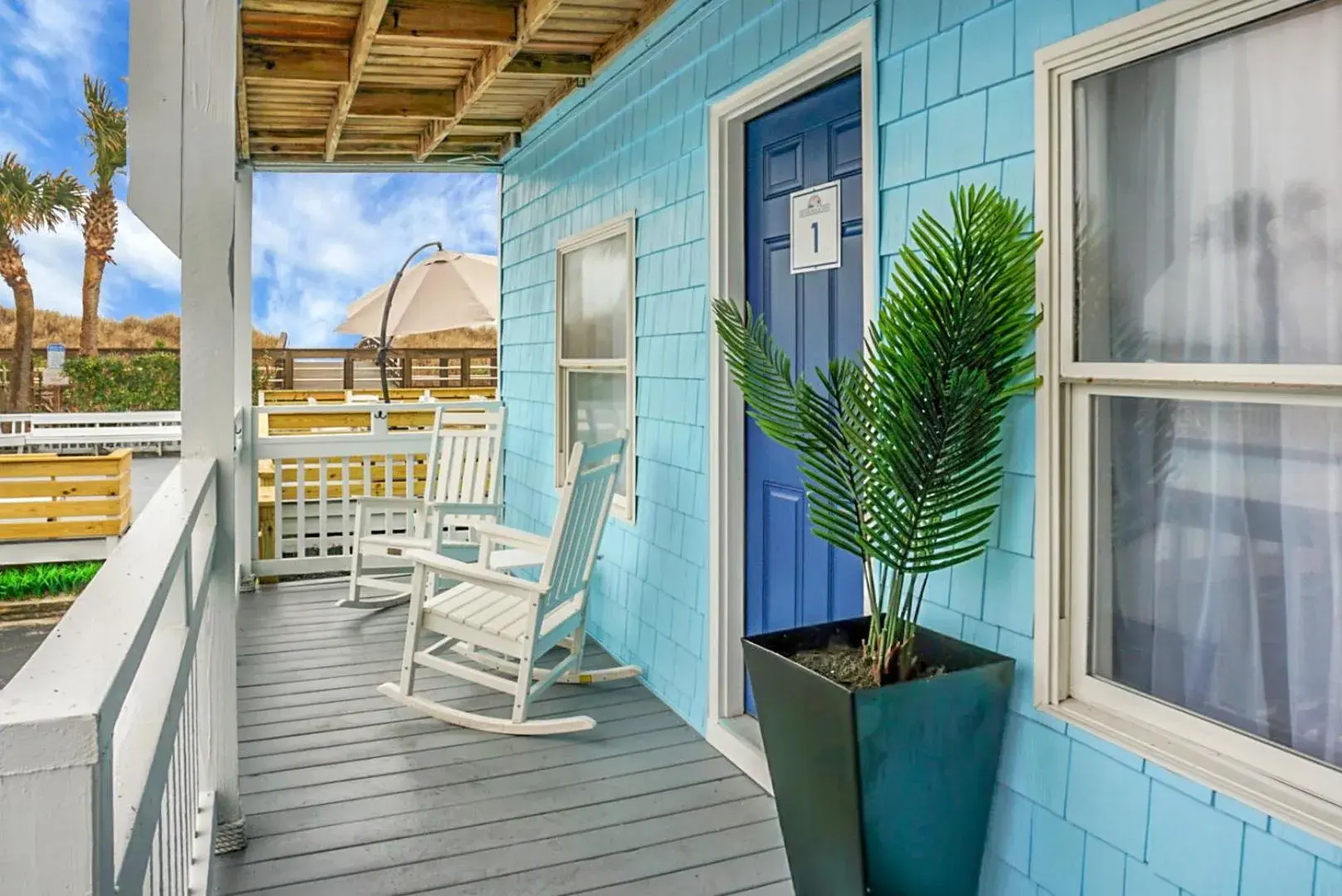 Balcony/Terrace in The Boardwalk Inn Balcony/Terrace in The Boardwalk Inn