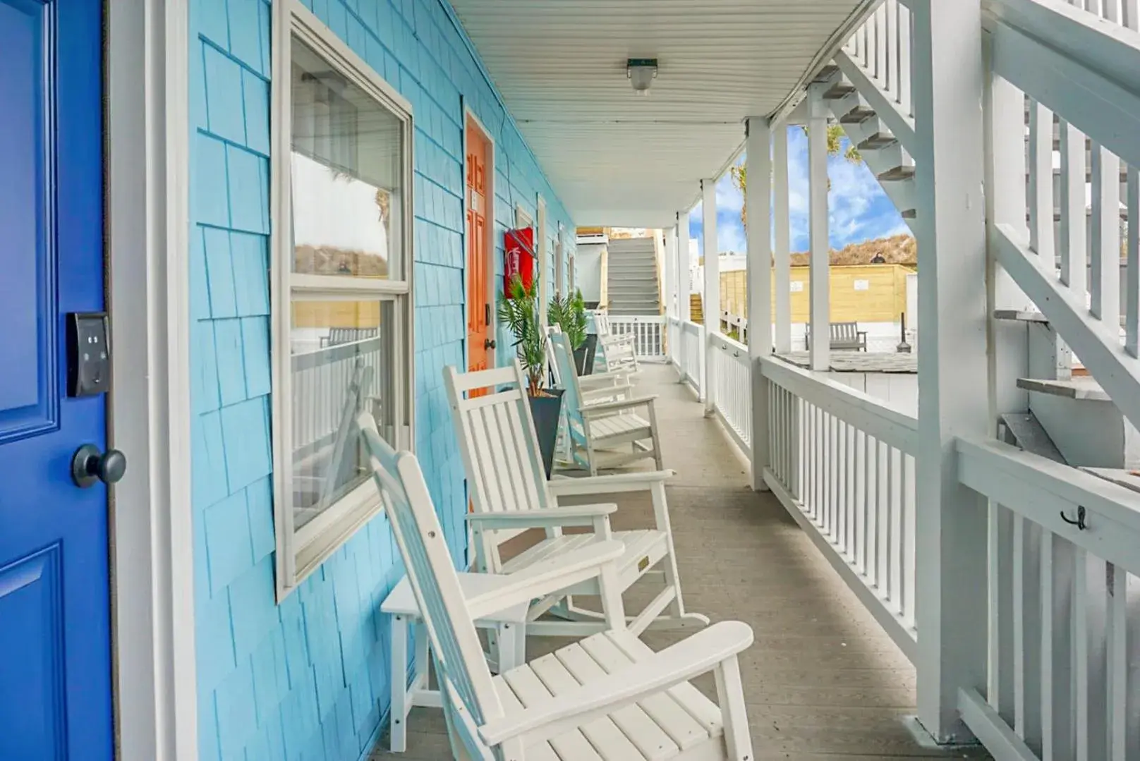 Seating area in The Boardwalk Inn Seating area in The Boardwalk Inn