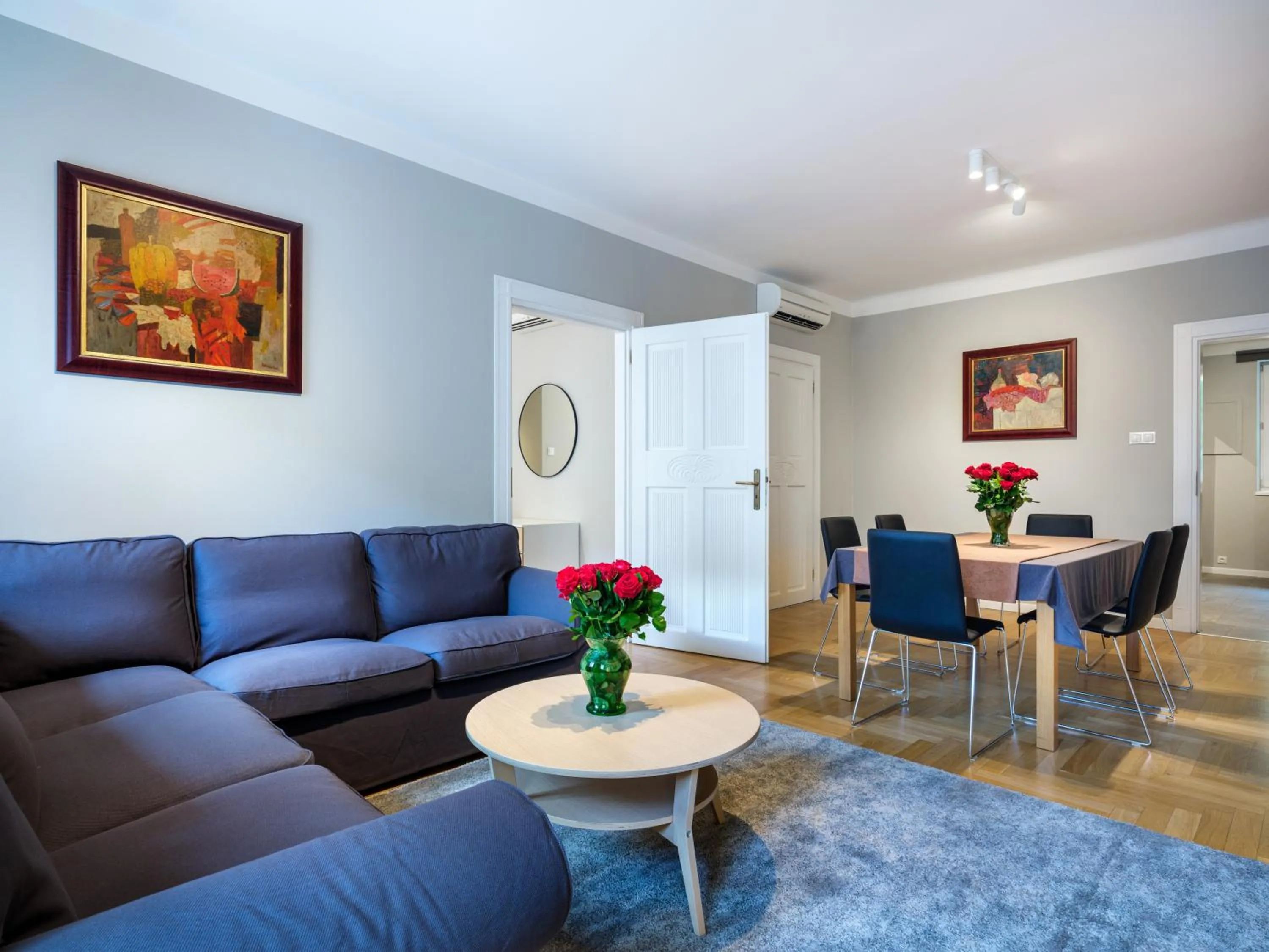 Living room in Apartments Rynek Glowny