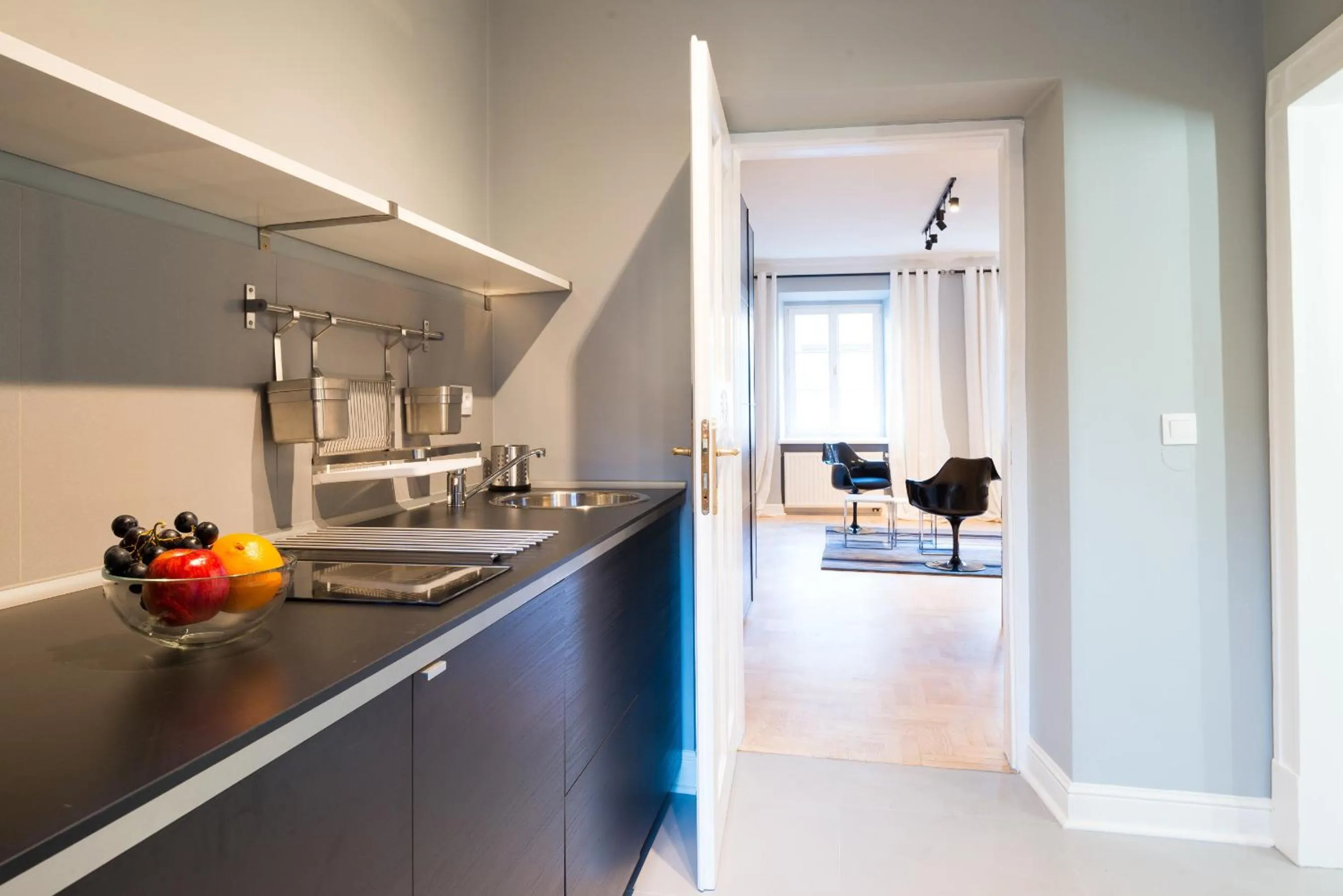 Kitchen or kitchenette in Apartments Rynek Glowny