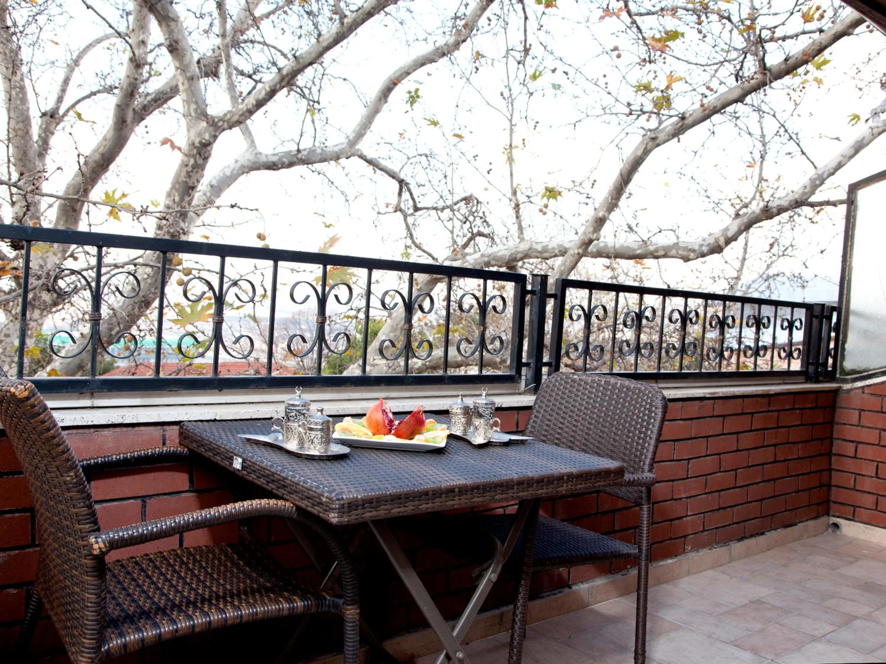 Balcony/Terrace in Kadi Konagi Thermal Hotel
