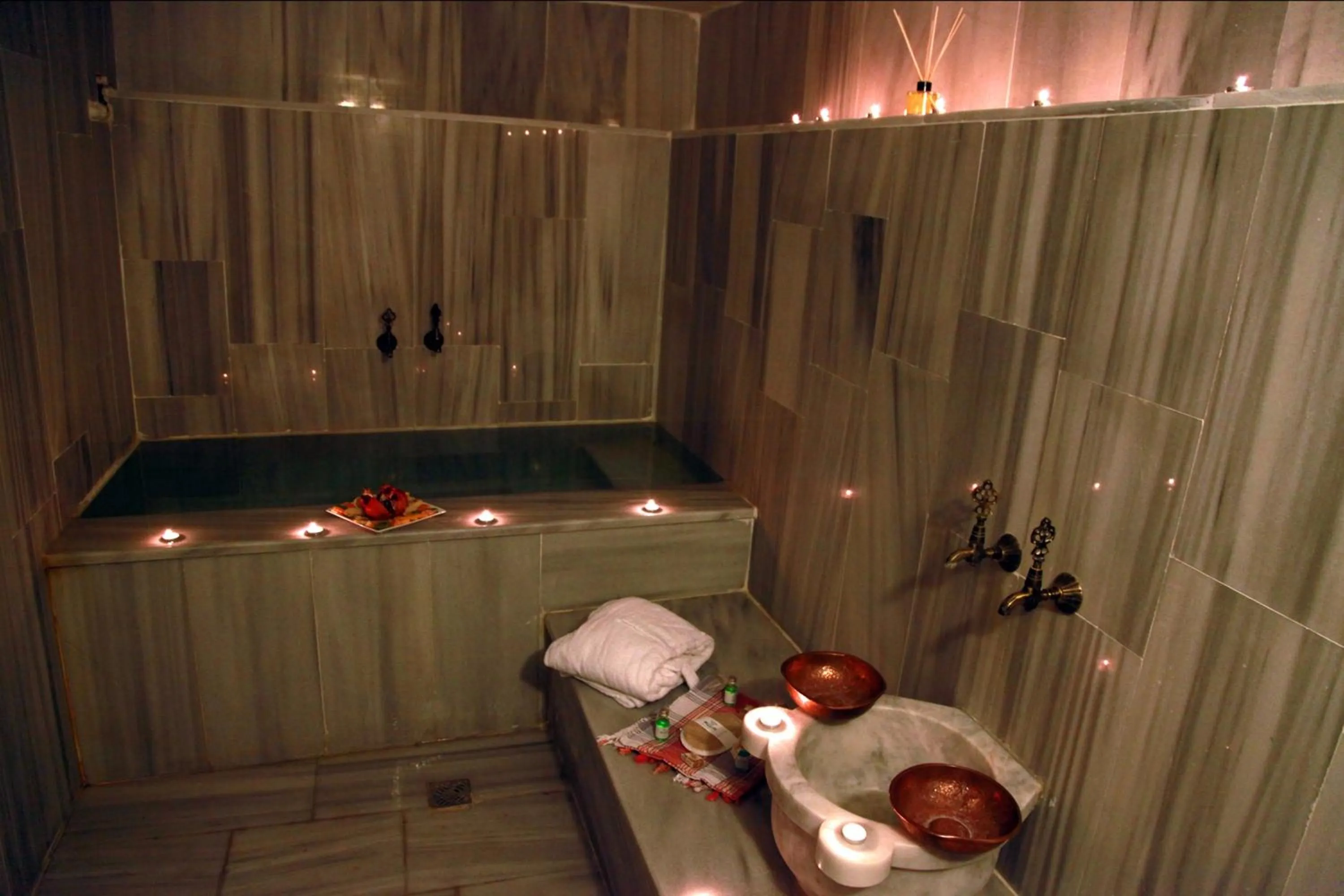 Hot Spring Bath in Kadi Konagi Thermal Hotel