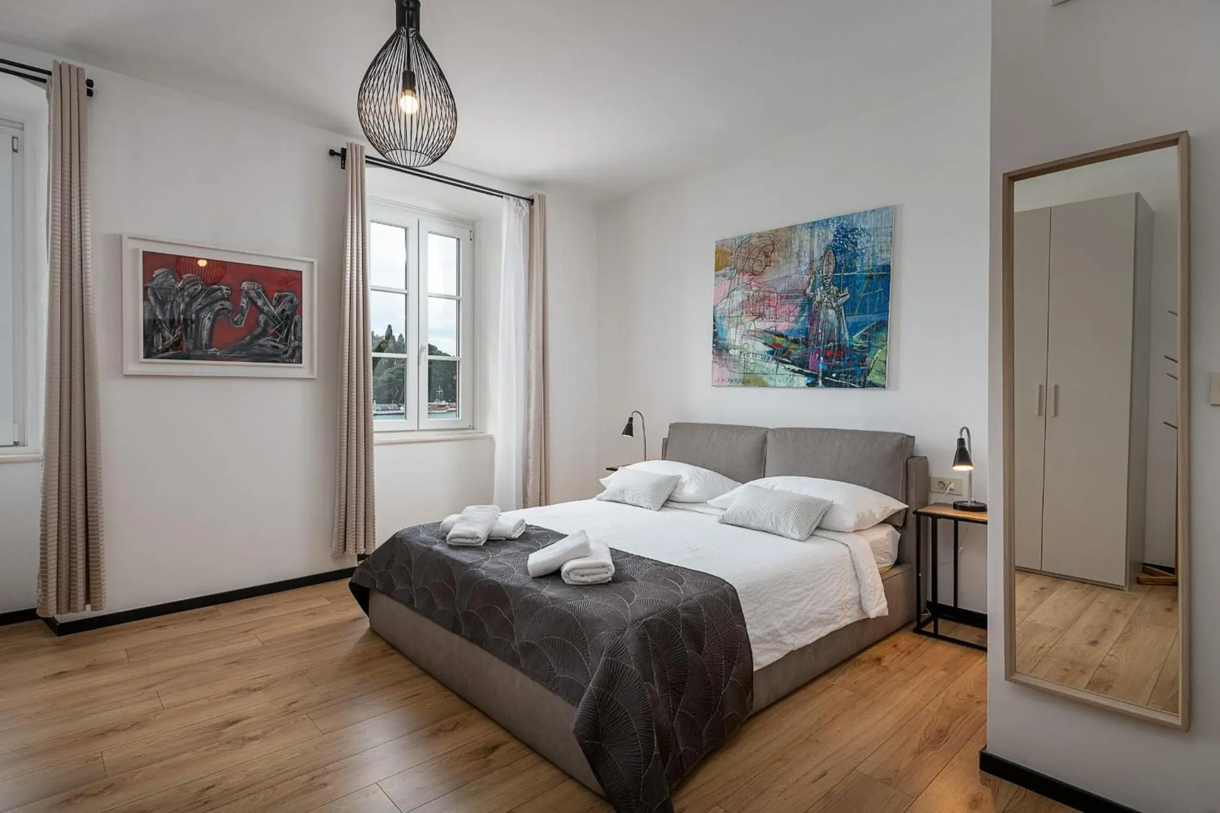 Deluxe Double Room with Sea View in Urban&Veggie rooms Deluxe Double Room with Sea View in Urban&Veggie rooms