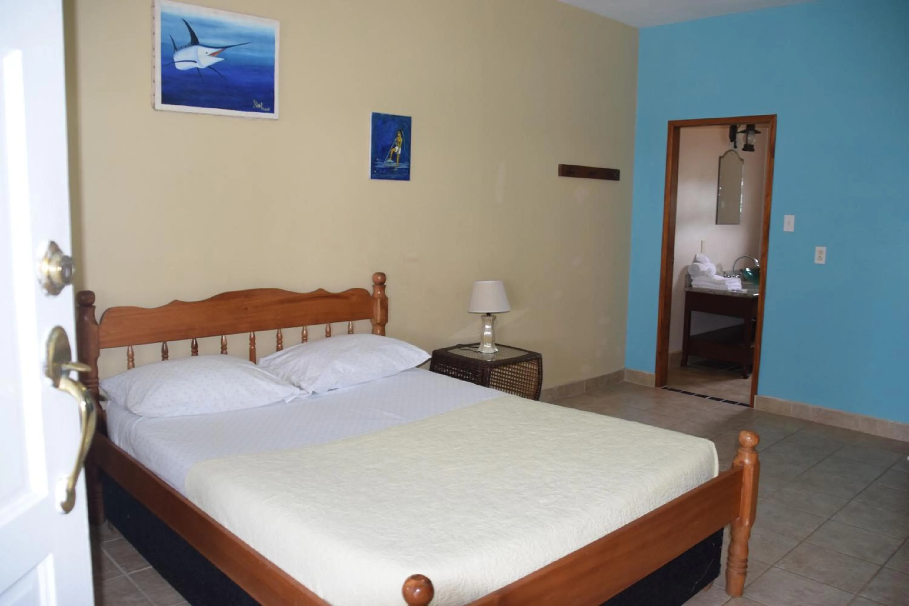 Bed in Bamboleo Inn