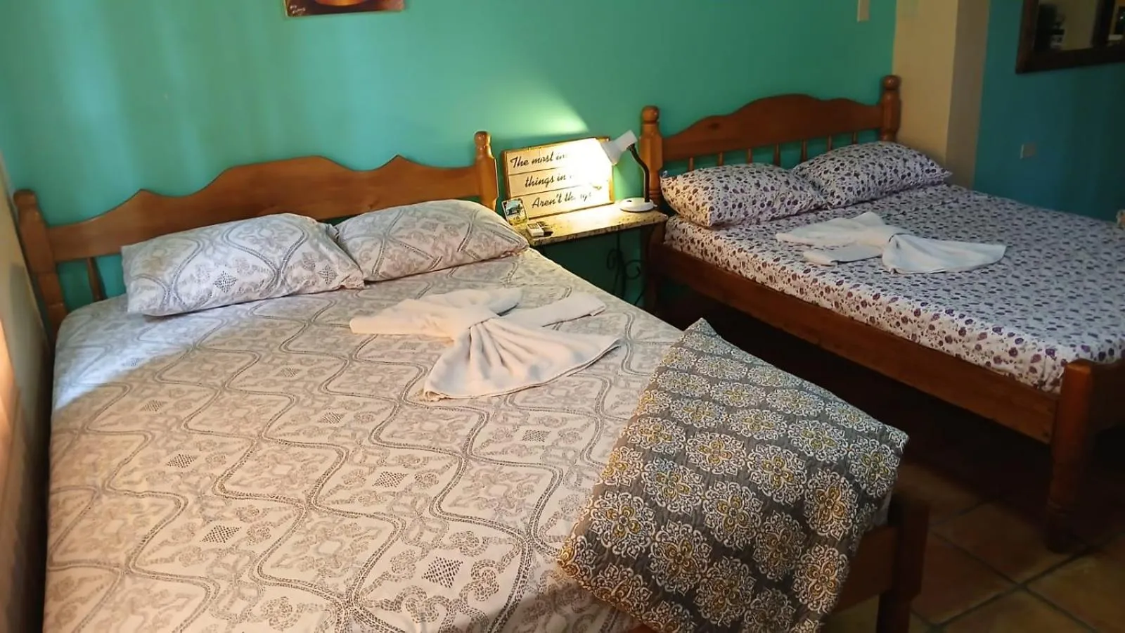 Bed in Bamboleo Inn