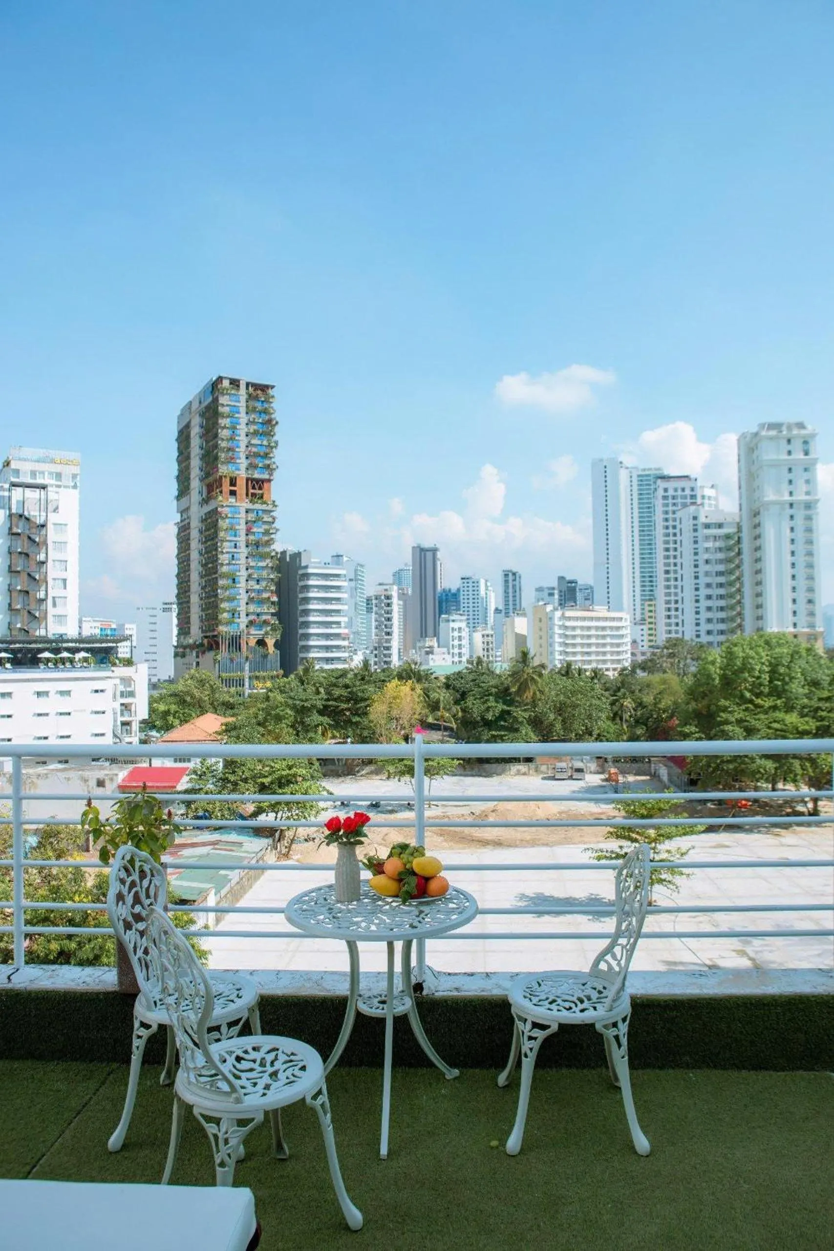 Garden in Lanxy Hotel Nha Trang