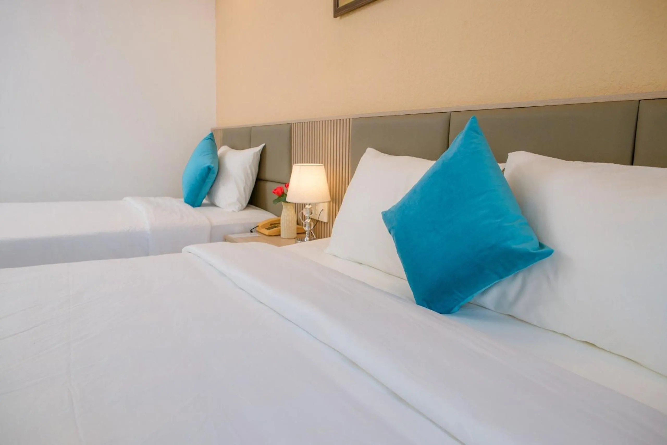 Bed in Lanxy Hotel Nha Trang