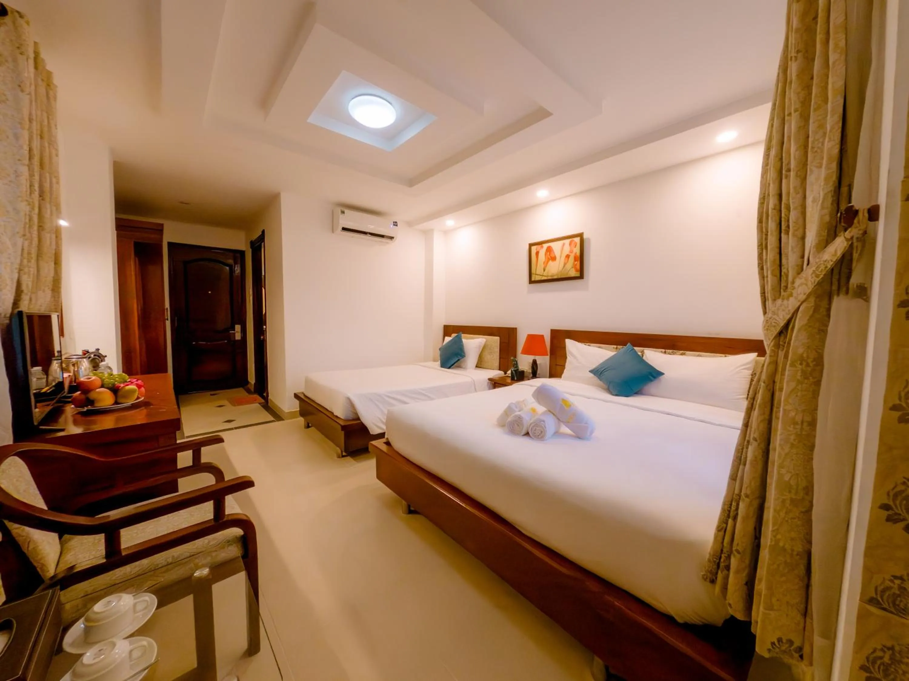 Photo of the whole room, Bed in Lanxy Hotel Nha Trang