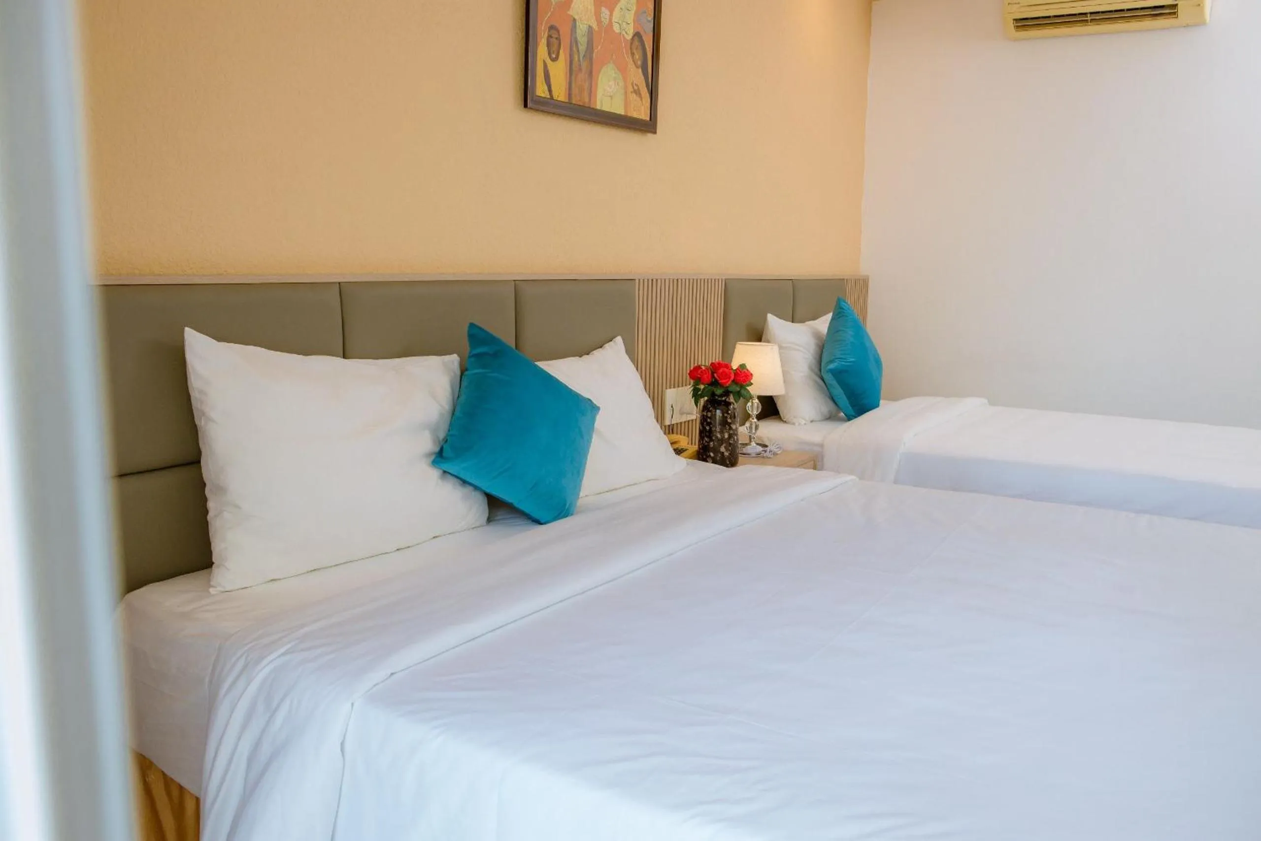 Bed in Lanxy Hotel Nha Trang