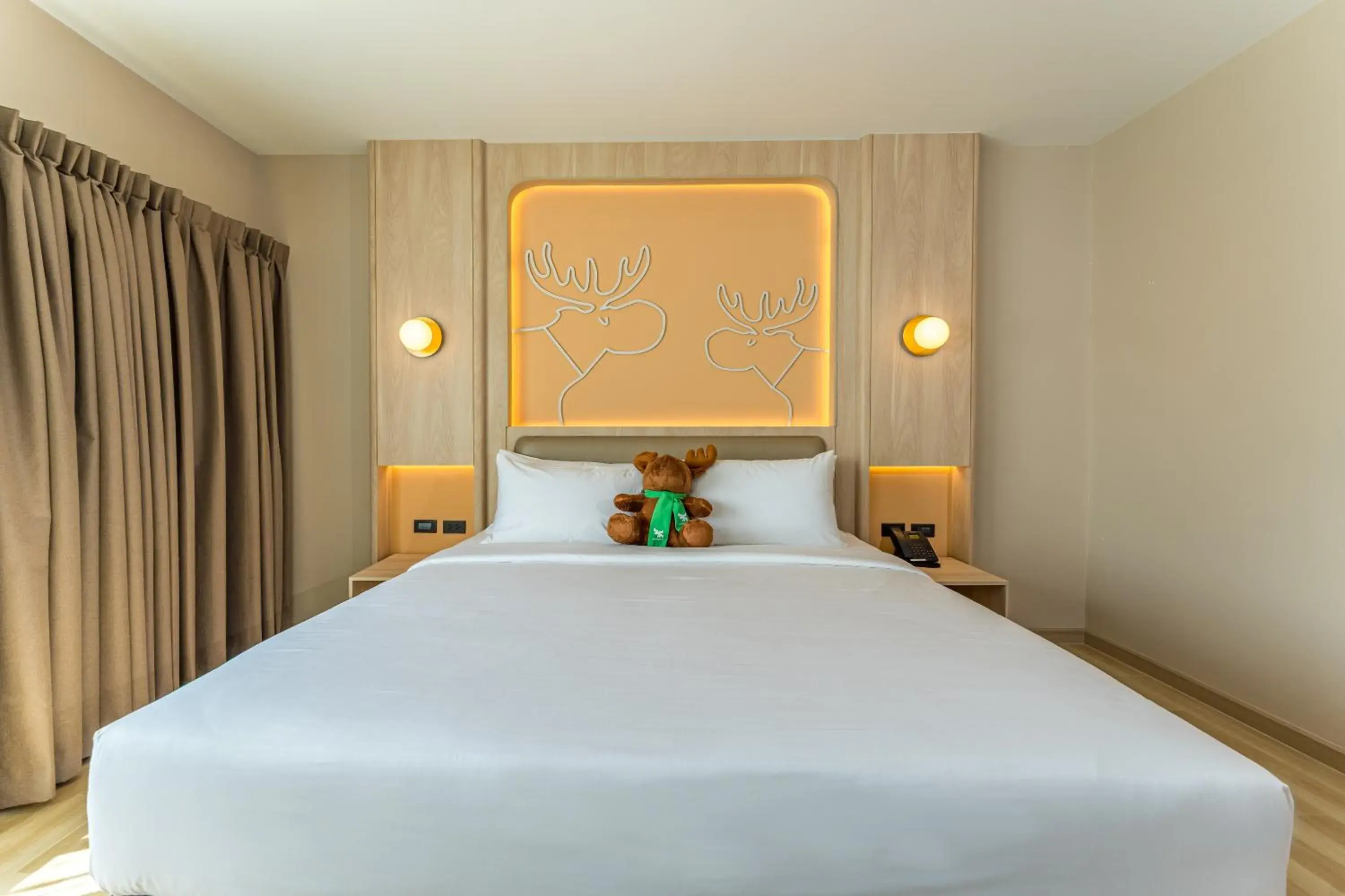 Bed in Moose EASY Hotel Bed in Moose EASY Hotel