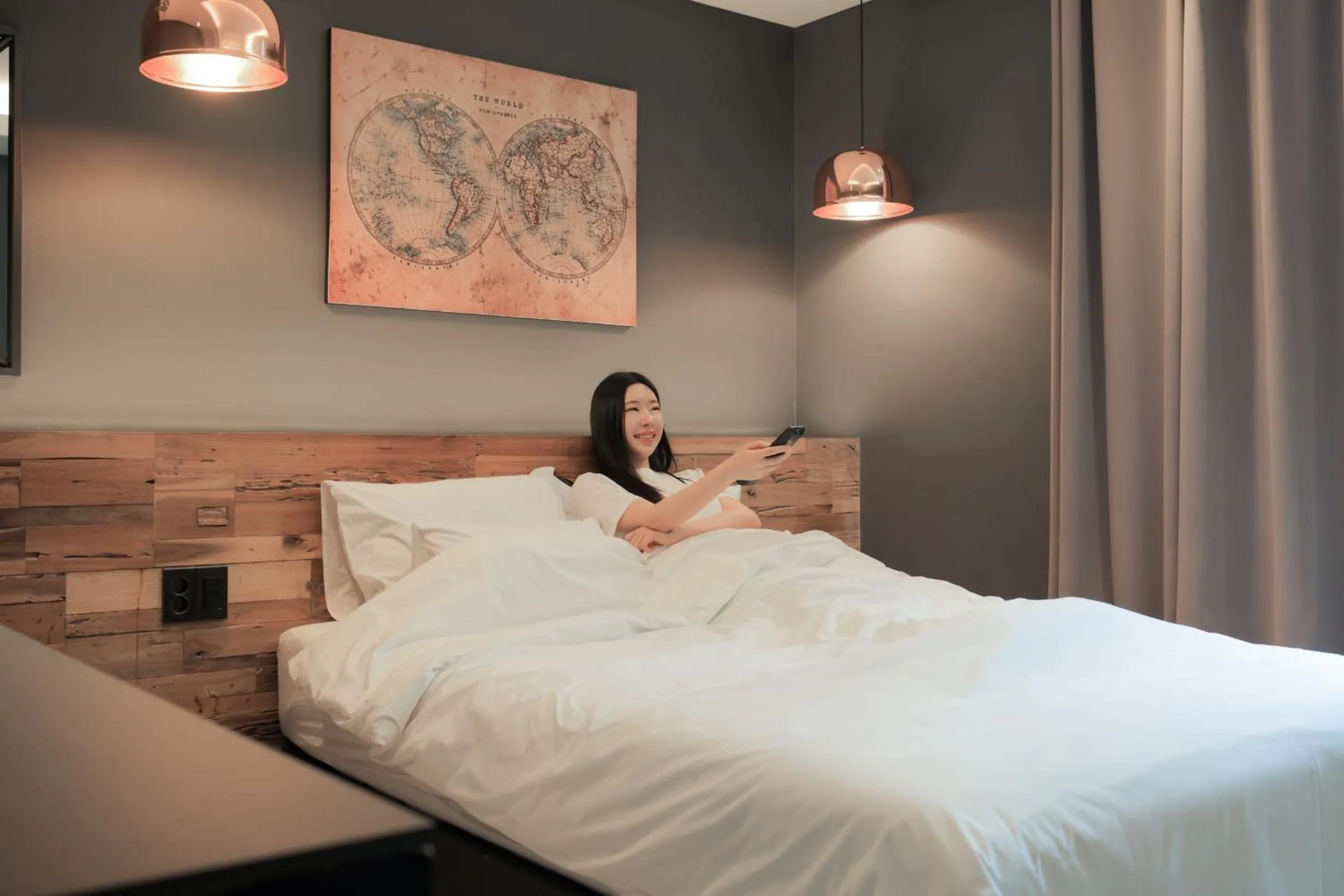 Bed in Hotel Yaja Siheung Jeongwang