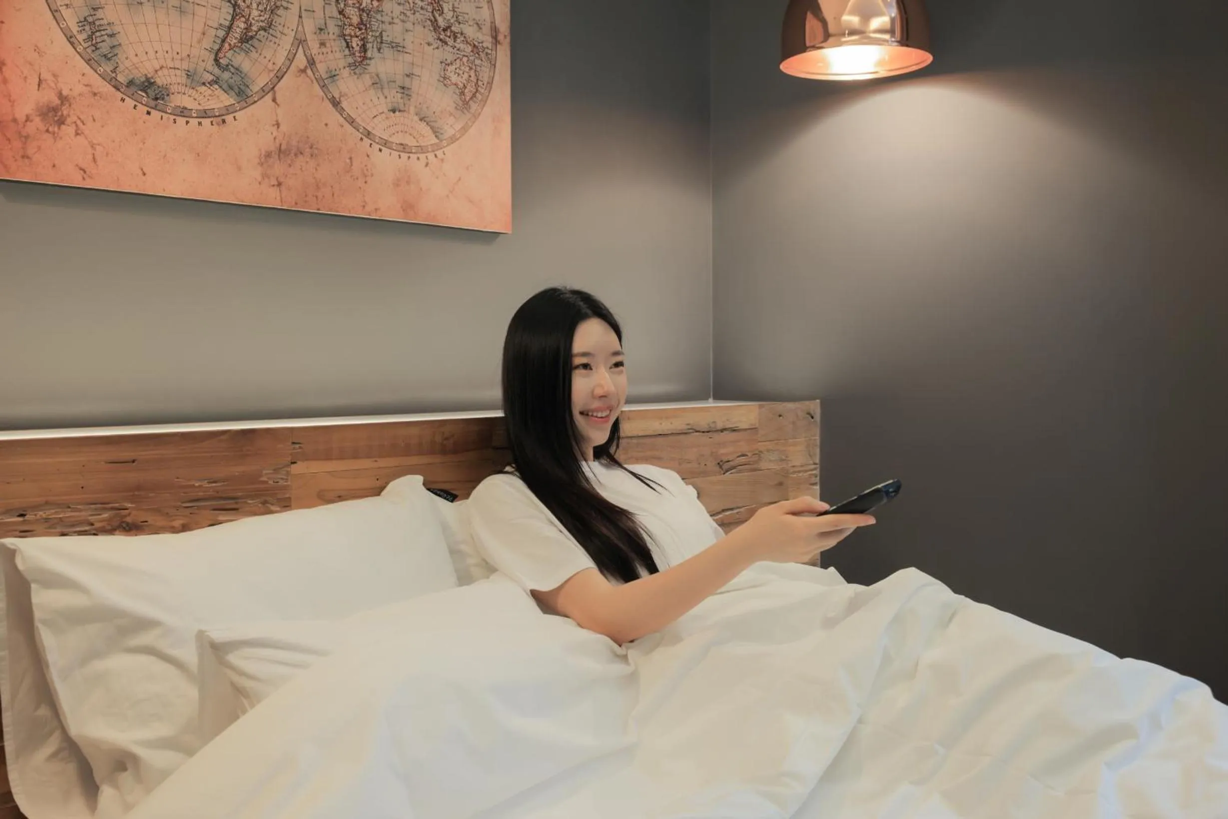 Bed in Hotel Yaja Siheung Jeongwang