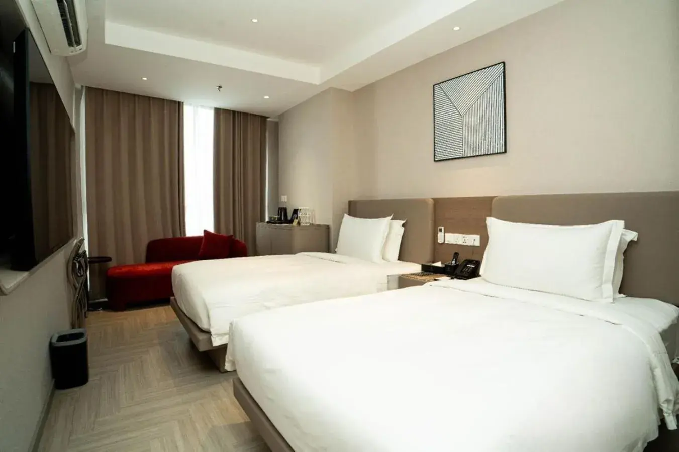 Standard Twin Room in Landison Hotel Penang Standard Twin Room in Landison Hotel Penang