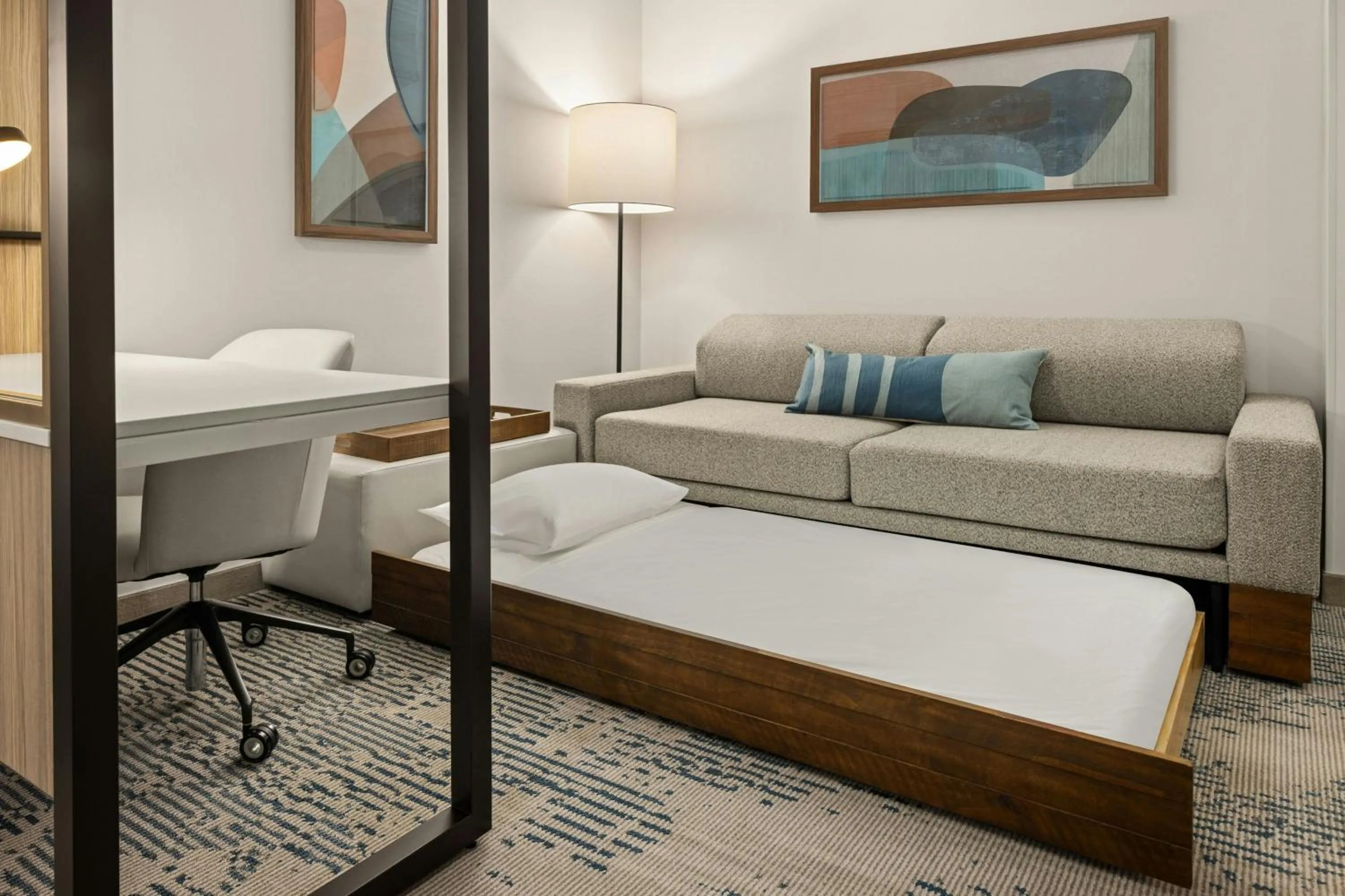 Bedroom in SpringHill Suites by Marriott Bettendorf