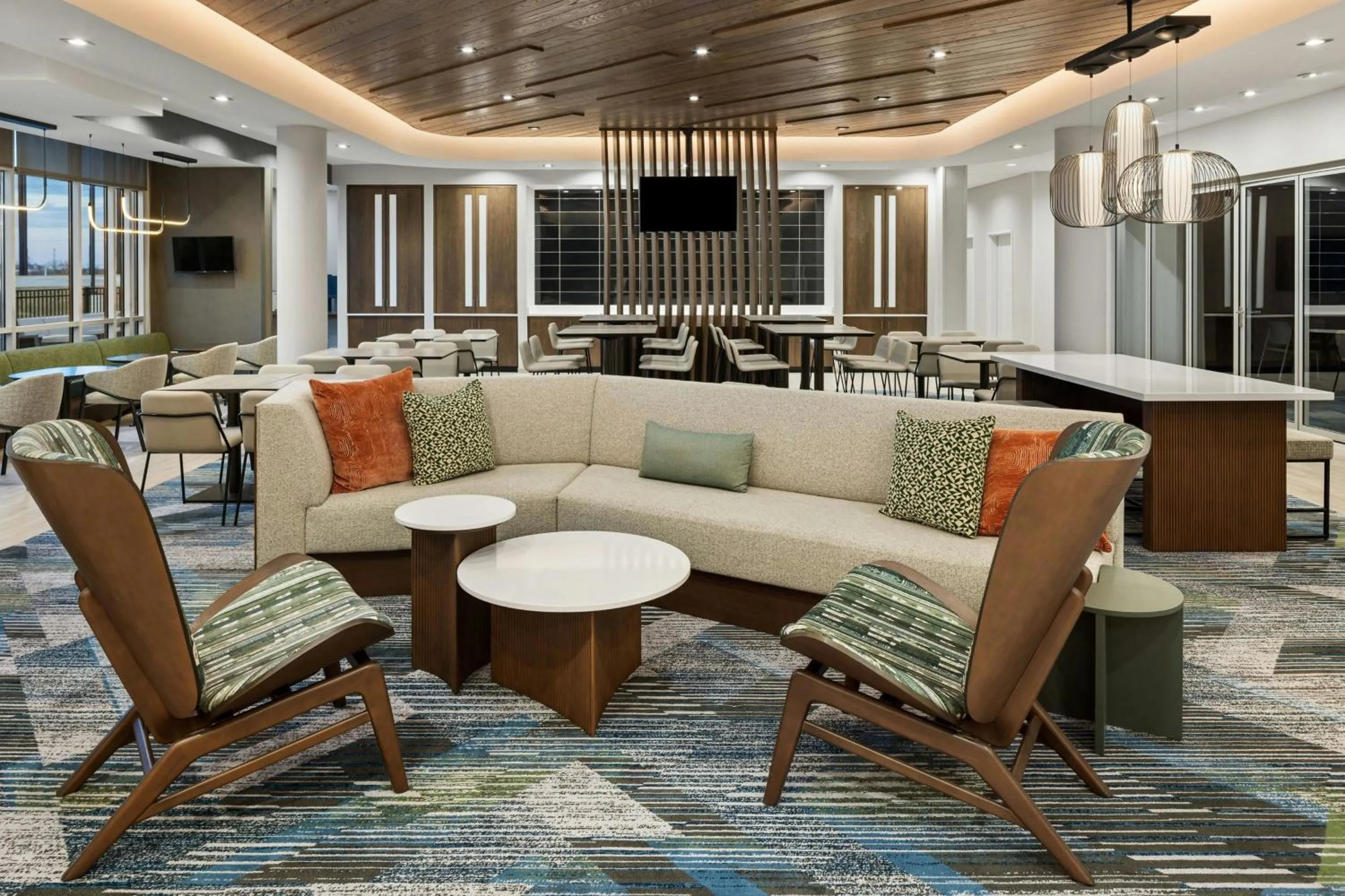 Lobby or reception in SpringHill Suites by Marriott Bettendorf