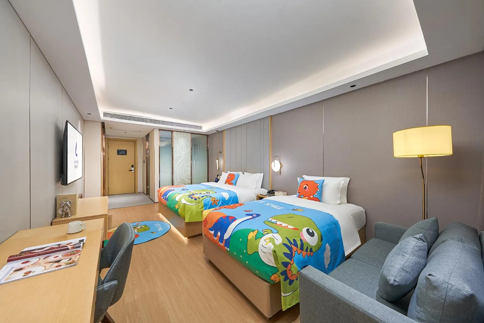 Bed in Lavande Hotel Guangzhou Beijing Road Pedestrian Street Haizhu Square Metro Station Branch - Free Deliver Service to Canton Fair Complex During Canton Fair Period