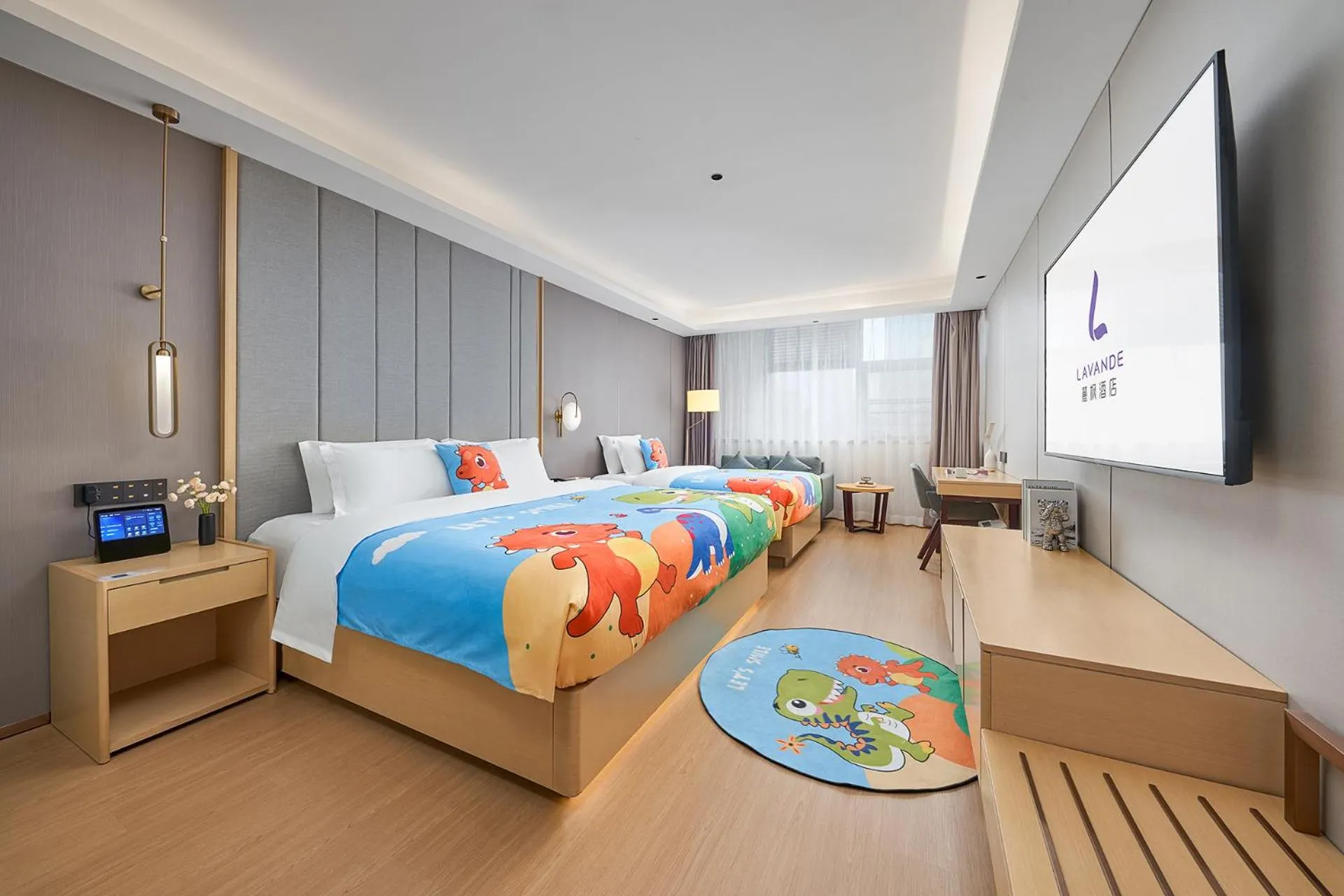 Bed in Lavande Hotel Guangzhou Beijing Road Pedestrian Street Haizhu Square Metro Station Branch - Free Deliver Service to Canton Fair Complex During Canton Fair Period