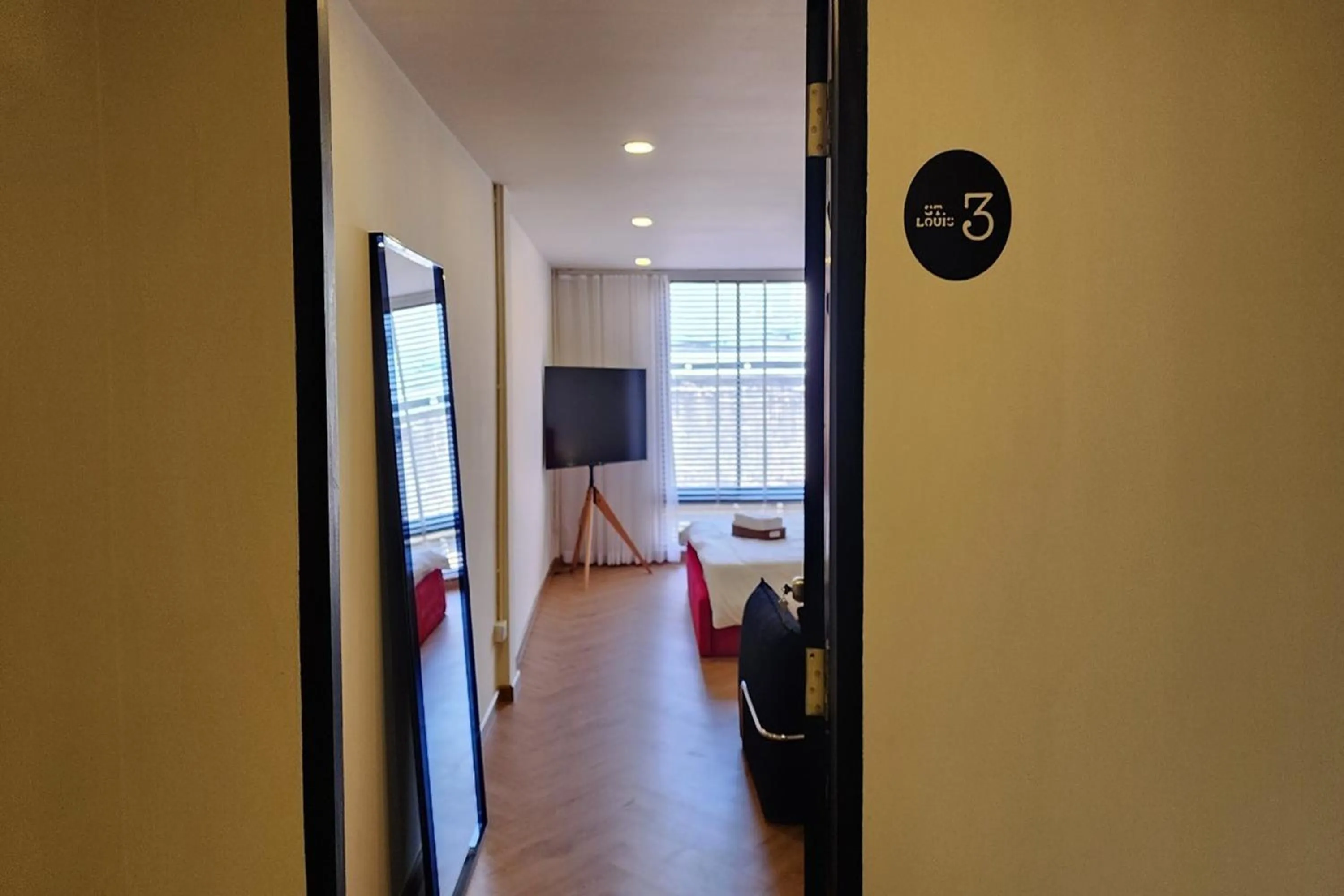 Bedroom in Saint Louis Stay